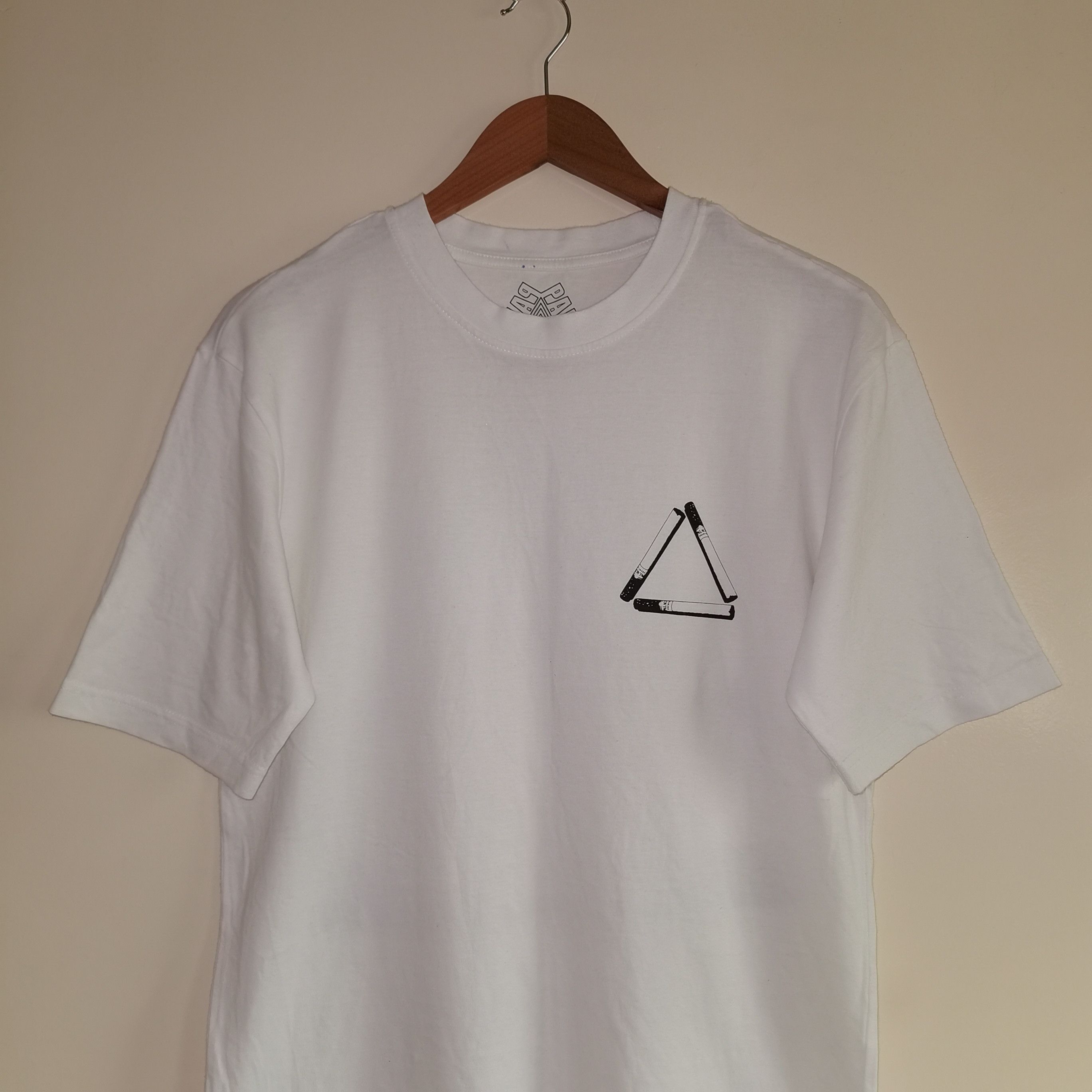 Hypebeast Palace Tri Smoke y2k T-shirt White Size US L / EU 52-54 / 3 - 3 Thumbnail