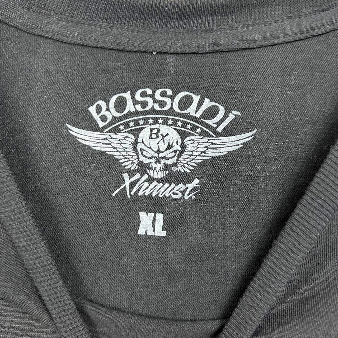 Other Bassani Exhaust Shirt Men XL High Performance Crew Neck Size US XL / EU 56 / 4 - 5 Thumbnail