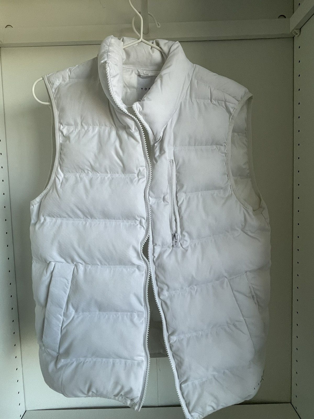 Japanese Brand White puffer vest Size US XS / EU 42 / 0 - 2 Thumbnail