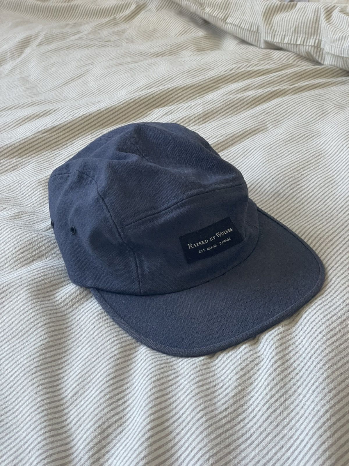 Raised By Wolves Raised By Wolves 5 Panel Hat Blue Navy Size ONE SIZE - 1 Thumbnail