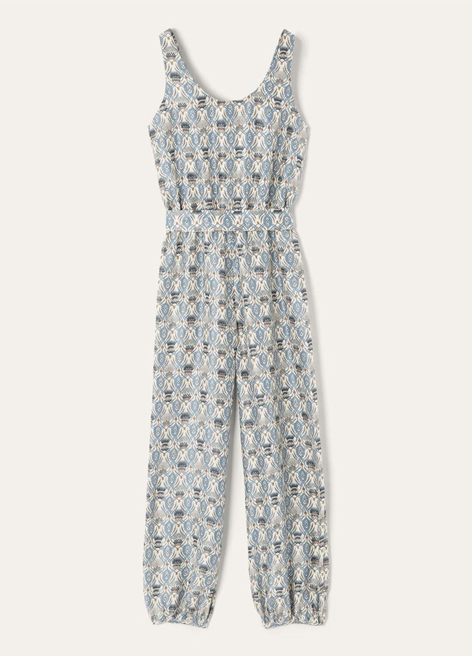 Loro Piana o1srvl11e0526 FAP0258 Nadia Jumpsuit in Multicolor Size 28" / US 6 / IT 42 - 6 Thumbnail