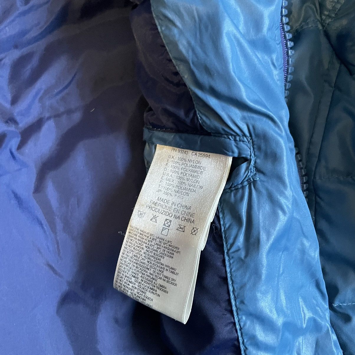 Diesel Diesel Metallic Blue Puffer Jacket Size US L / EU 52-54 / 3 - 6 Thumbnail