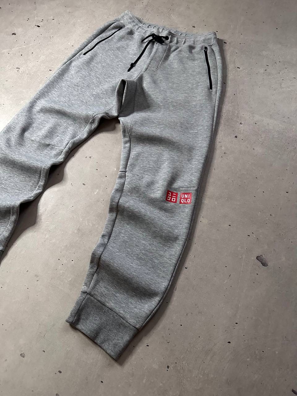 Uniqlo UNIQLO Kei Nishikori Dry Stretch Gray Sweatpants Tennis M Size US 32 / EU 48 - 2 Thumbnail