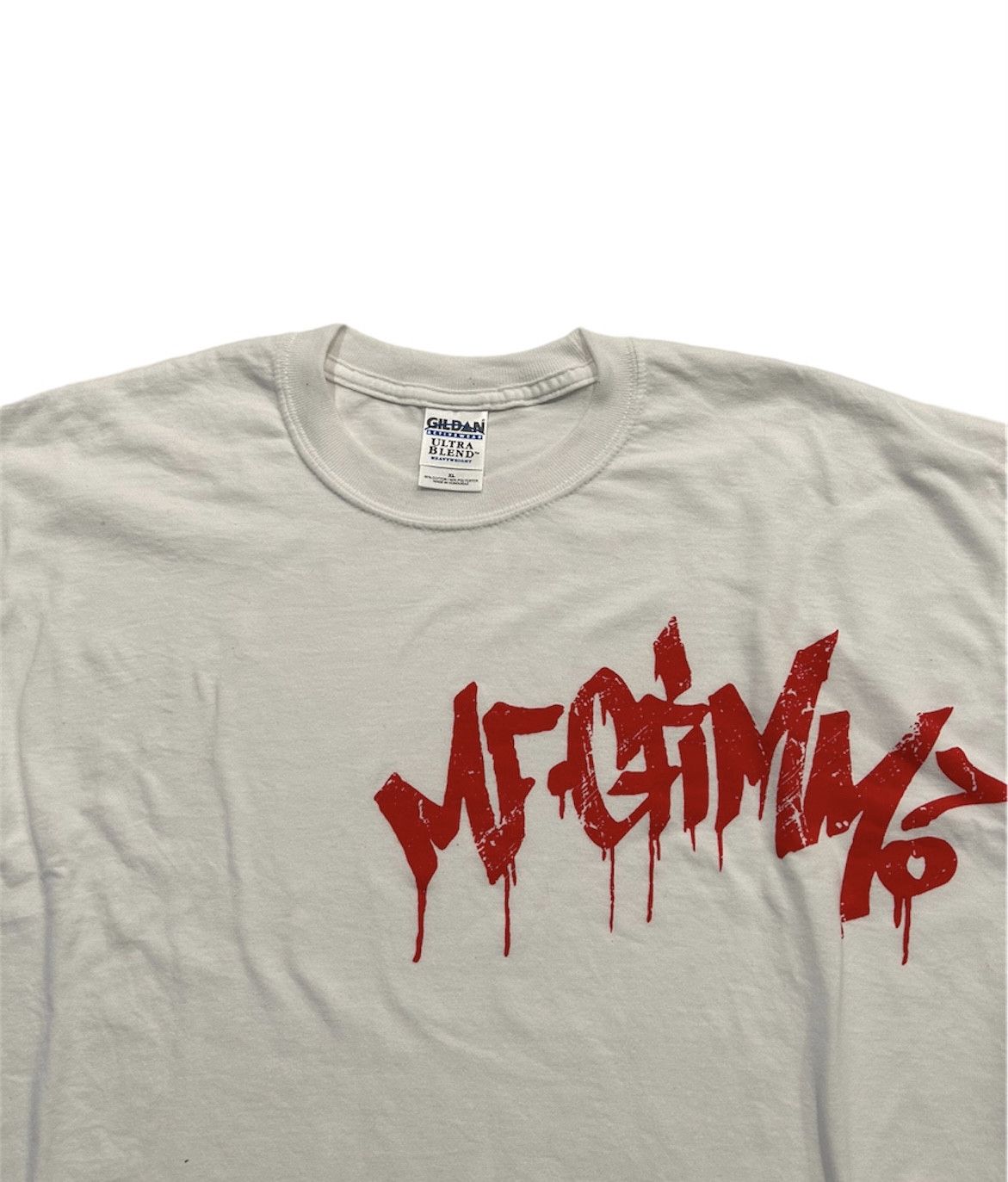 image of Vintage Mf Grimm Promo Shirt Mf Doom in White, Men's (Size XL)