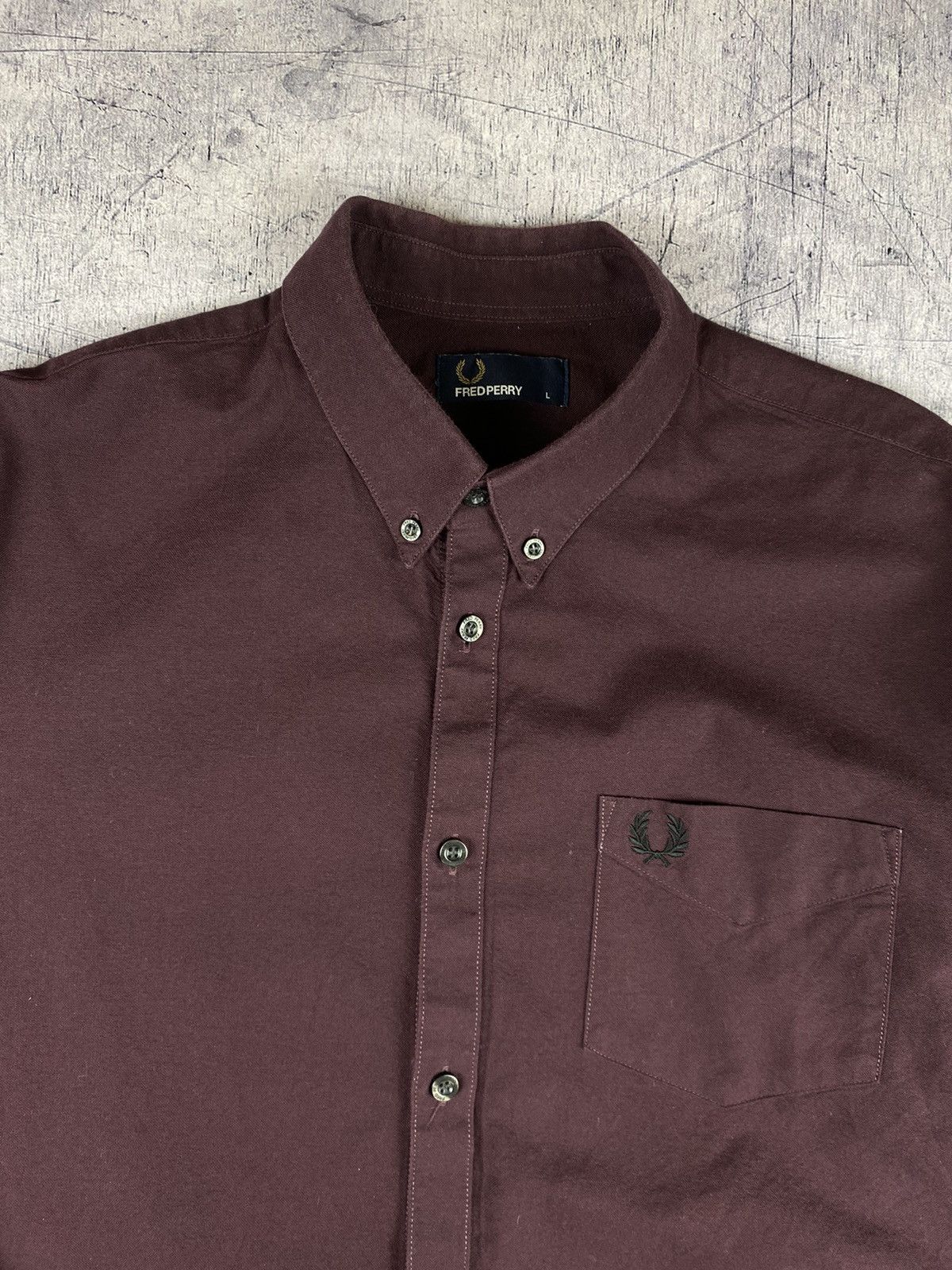 Fred Perry × Vintage Vintage Fred Perry Button Up Shirt Size L Size US L / EU 52-54 / 3 - 6 Thumbnail