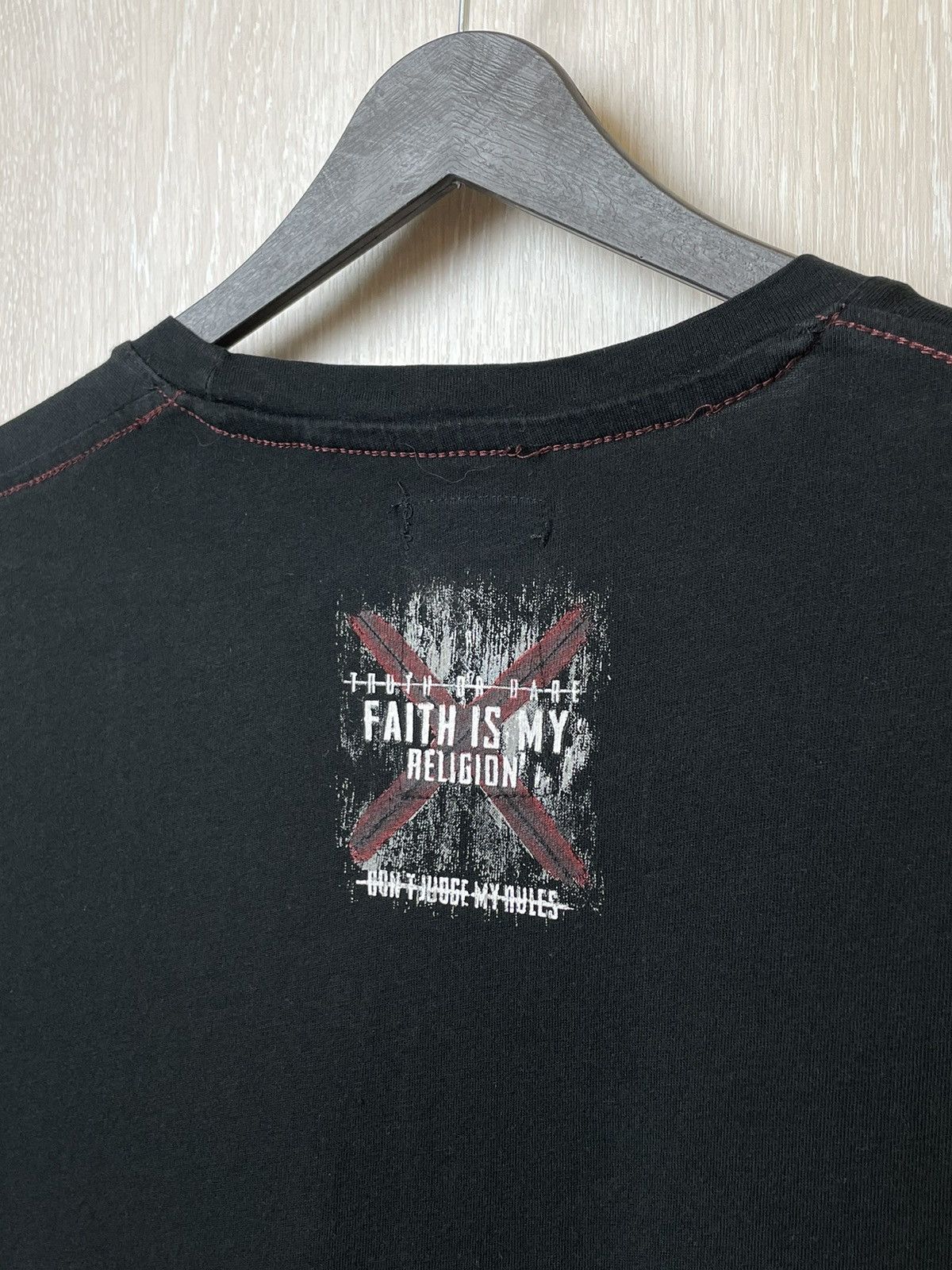 Affliction Faith is my religion MMA T-shirt Size US M / EU 48-50 / 2 - 5 Thumbnail