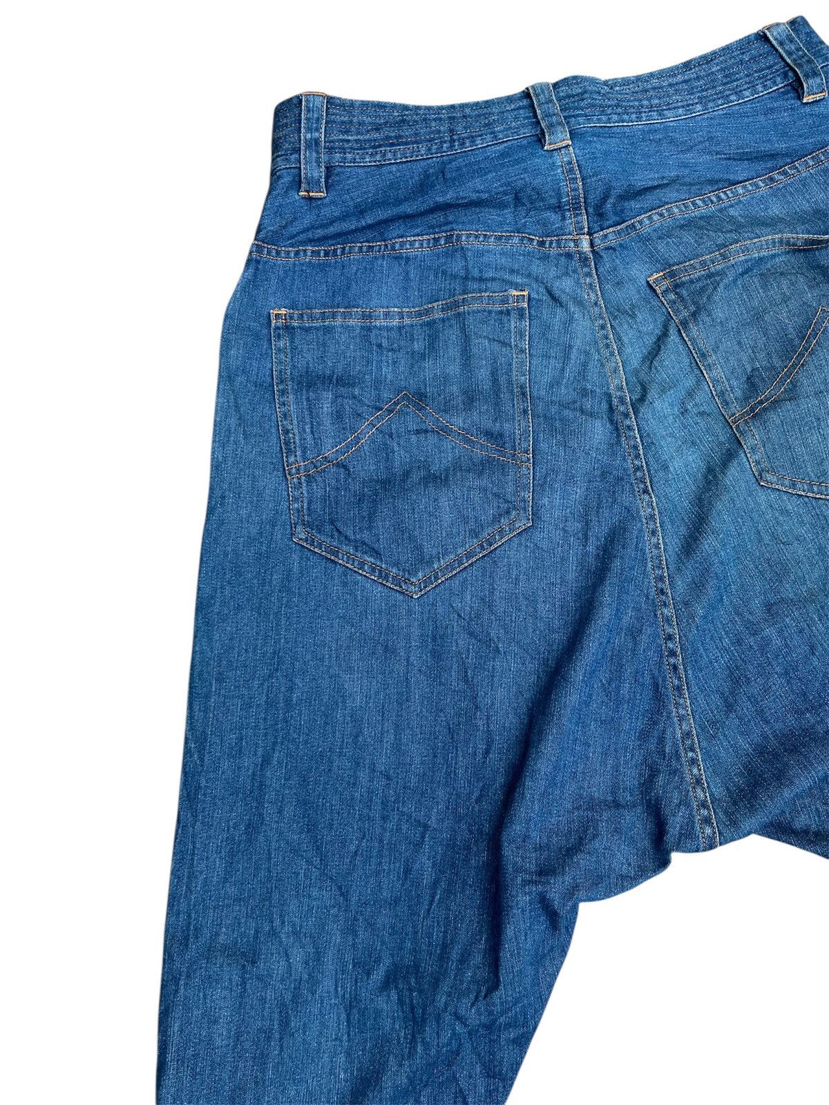 Issey Miyake Issey Miyake By Tsumori Chisato Drop Crotch Denim Pants Size US 28 / EU 44 - 12 Thumbnail