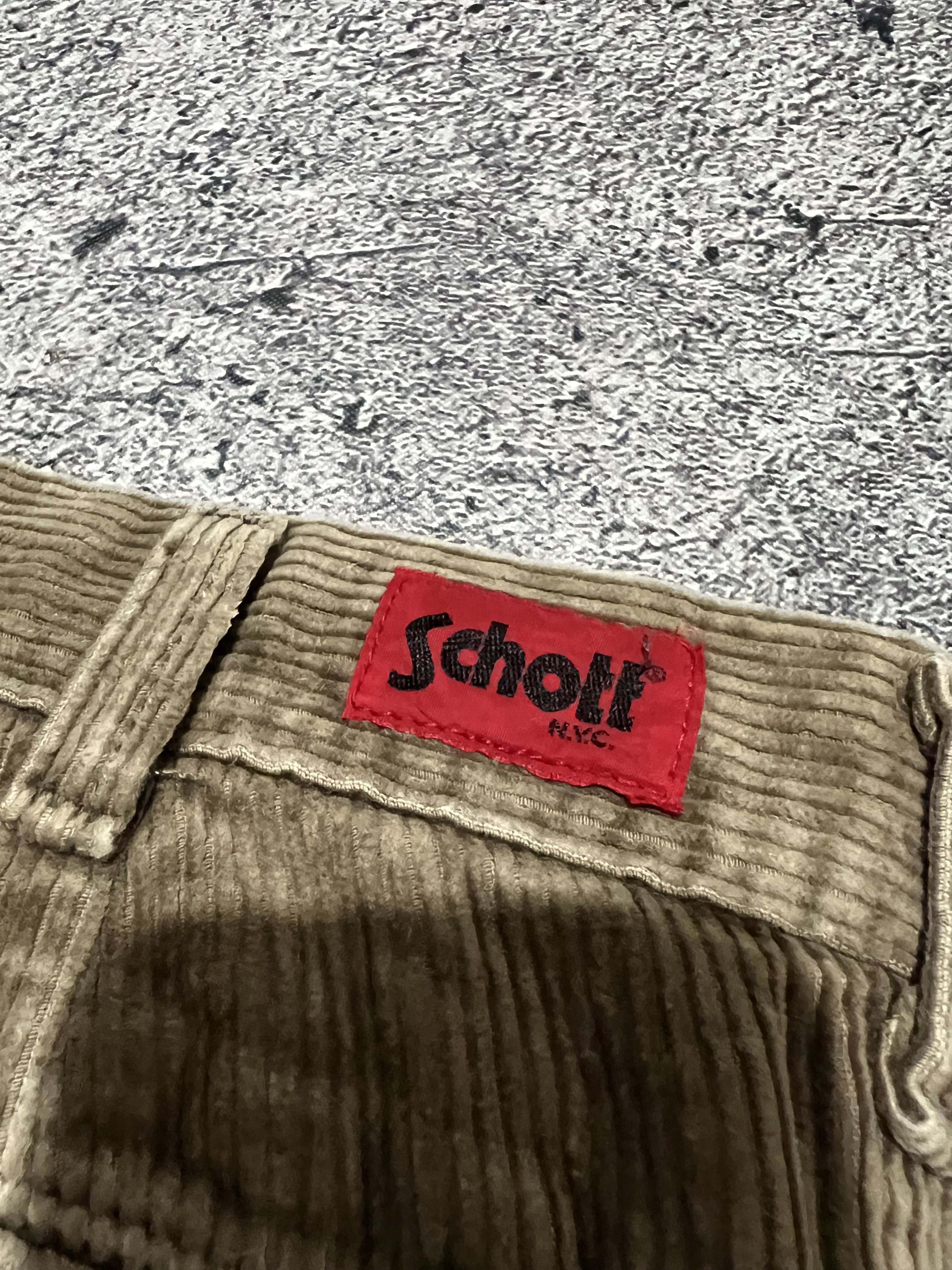 Schott 2000s Archival Schott Nyc Corduroy Baggy y2k Ifsix Size US 30 / EU 46 - 5 Thumbnail