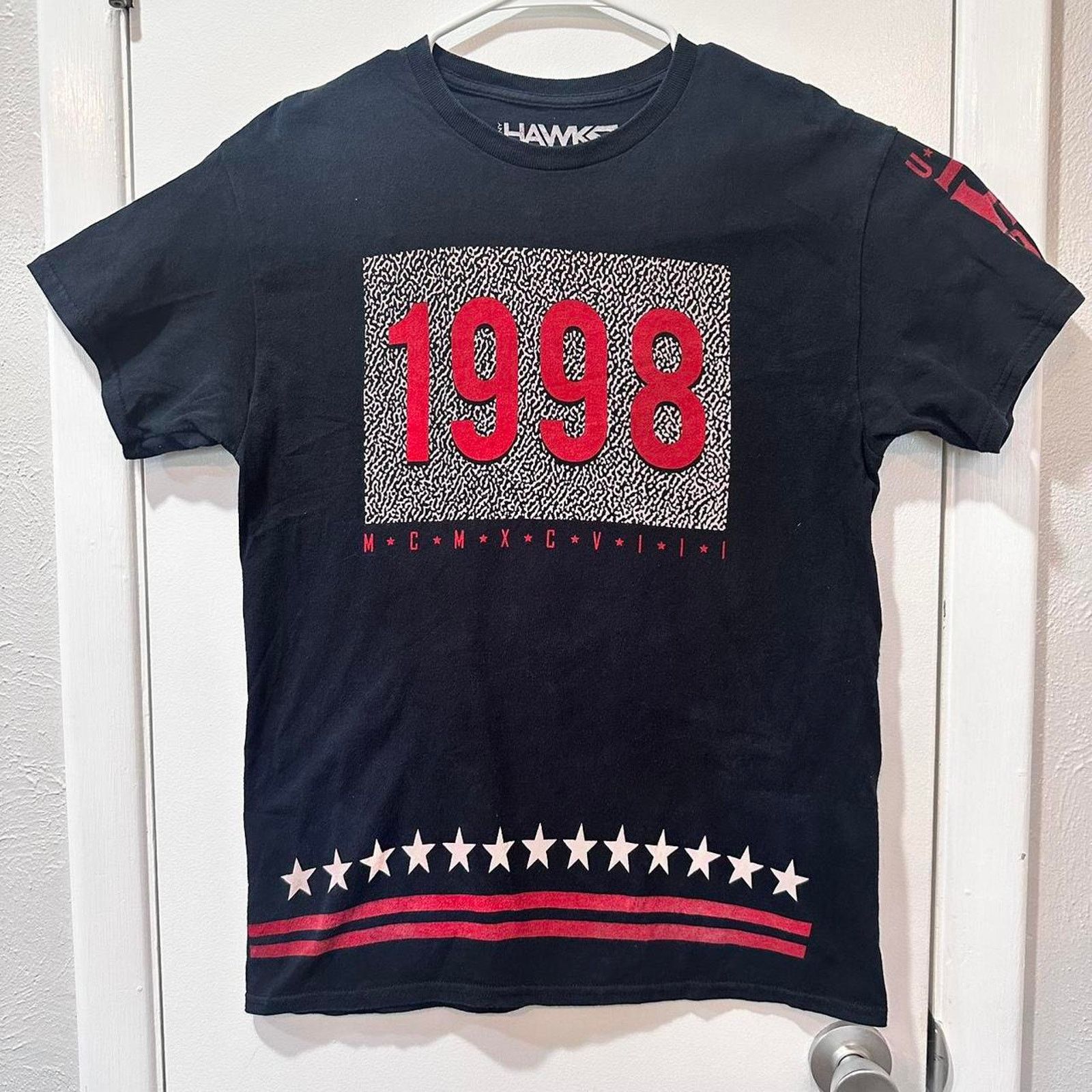 Other 1998 Tony Hawk Skateboarding Hawk Brand Black & Red Medium Size US M / EU 48-50 / 2 - 1 Thumbnail