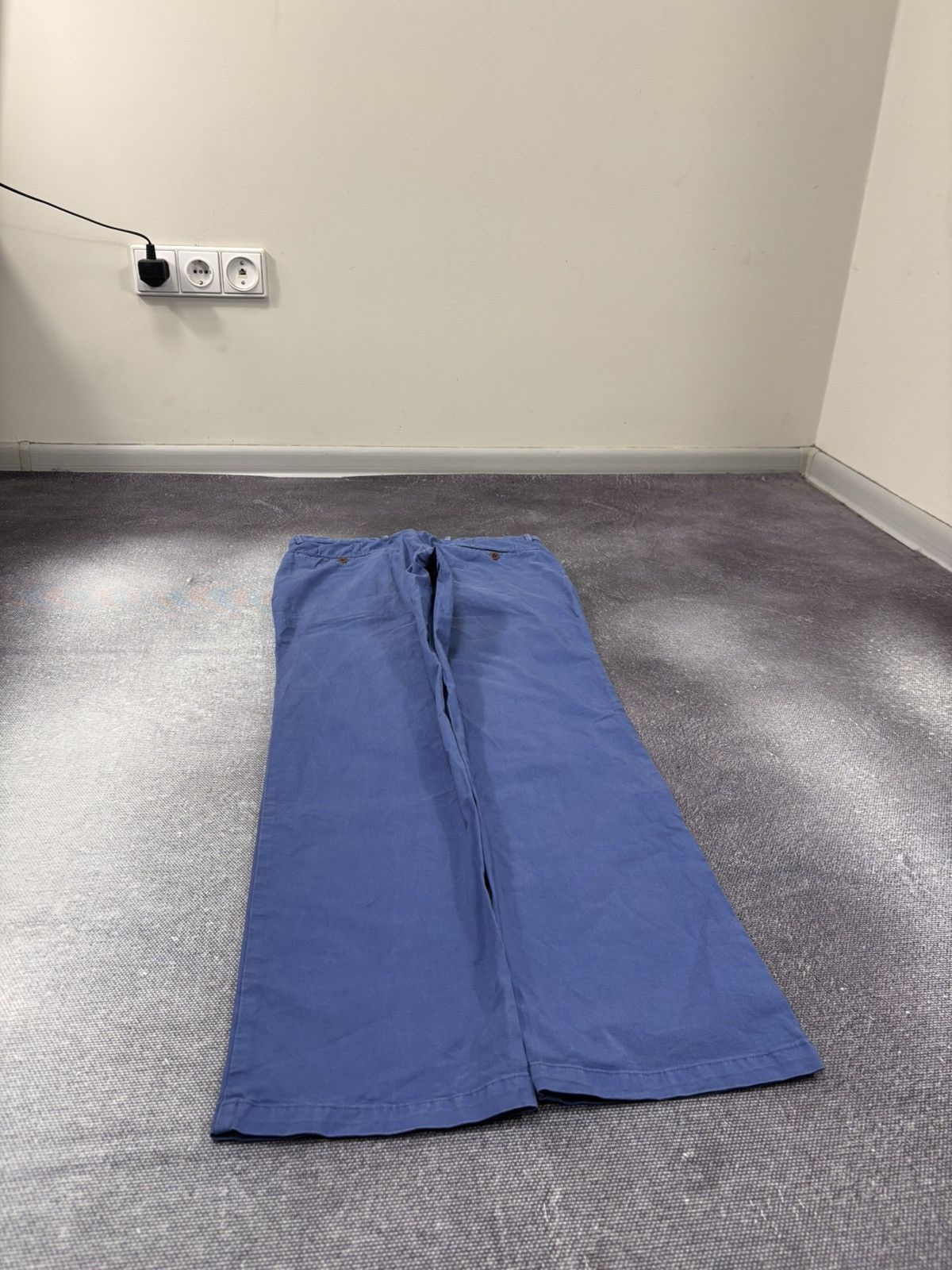 Polo Ralph Lauren Polo Ralph Lauren Men’s Blue Stretch Chino Pants Trousers Size US 31 - 16 Thumbnail