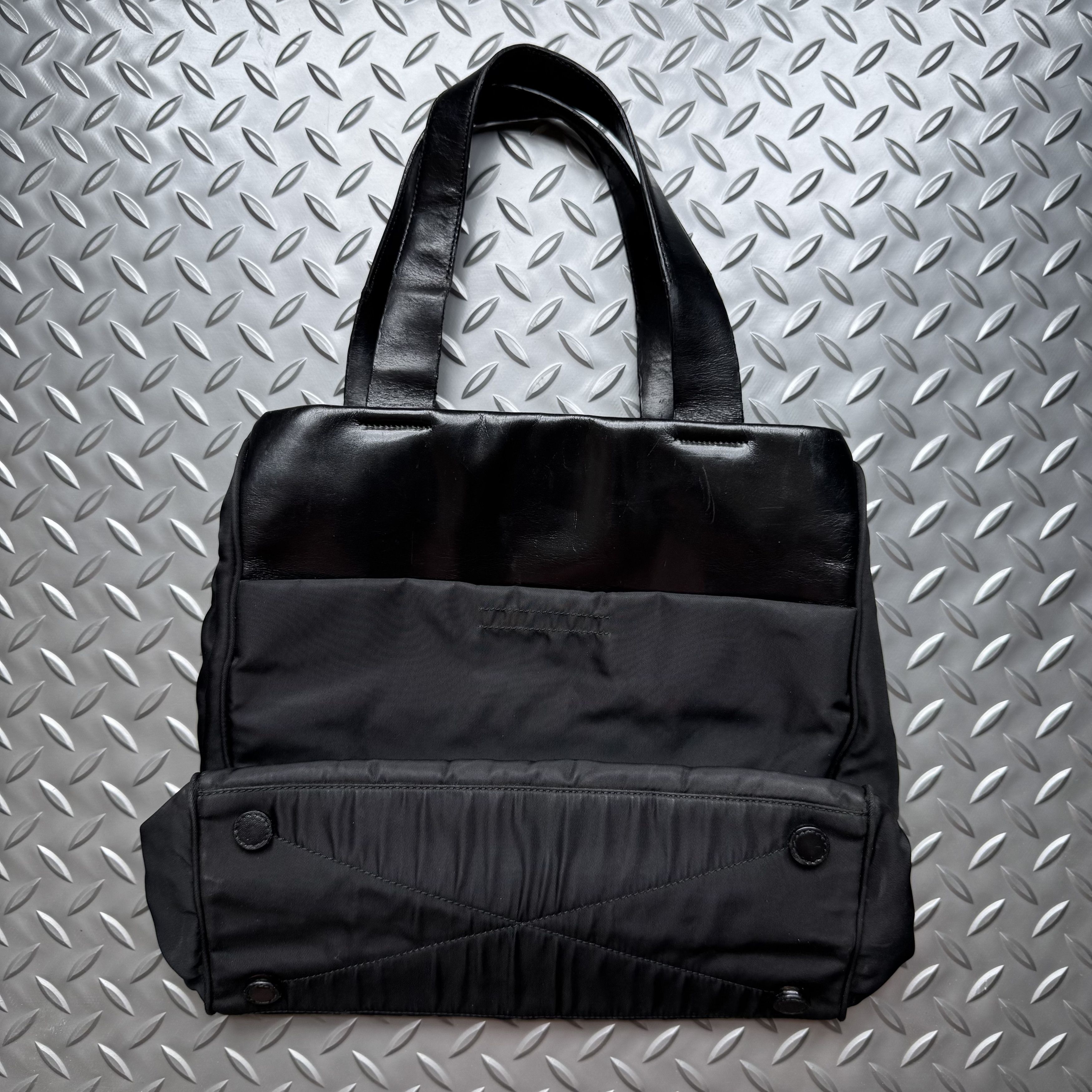 Prada Vintage Prada Nylon Tote Bag Size ONE SIZE - 3 Thumbnail