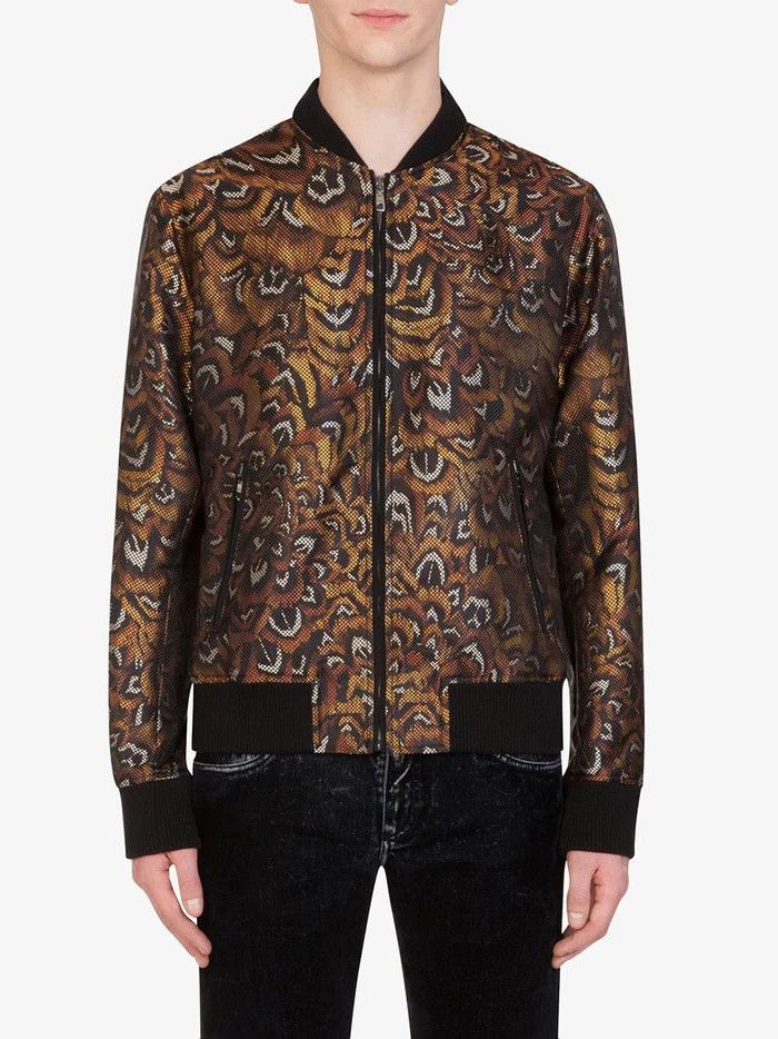 Dolce & Gabbana o1y0125 Canvas Bomber Jacket in Multicolor Size US XL / EU 56 / 4 - 2 Thumbnail