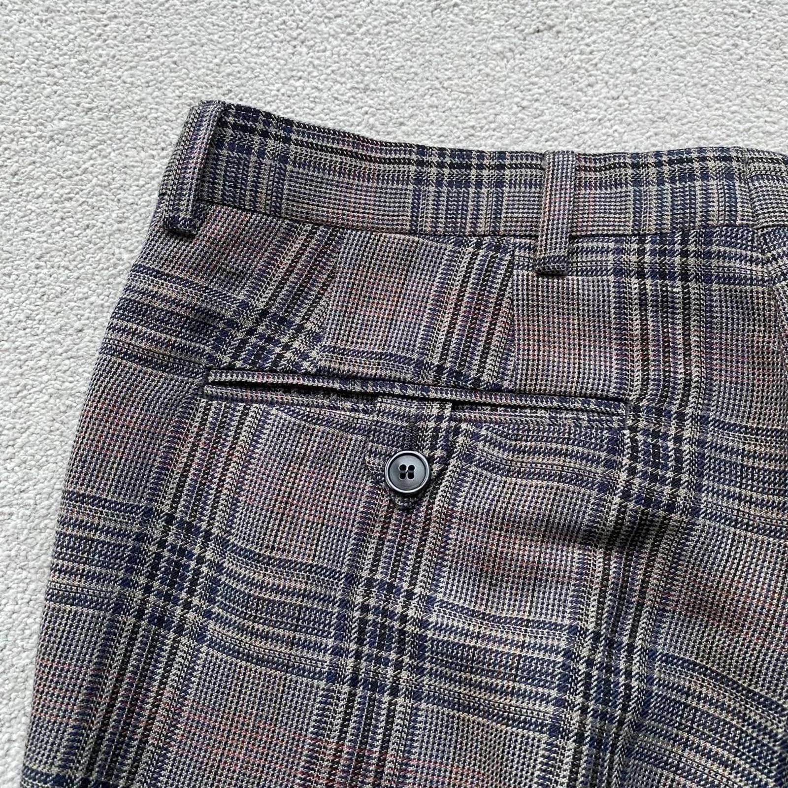 Dries Van Noten Dries Van Noten Plaid Trousers. Size US 30 / EU 46 - 6 Thumbnail