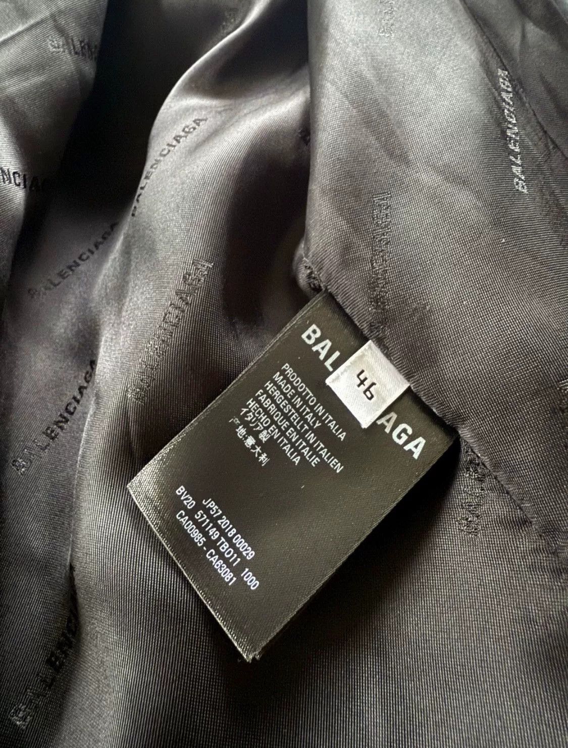 Balenciaga balenciaga tailored jacket for men Size US L / EU 52-54 / 3 - 5 Thumbnail