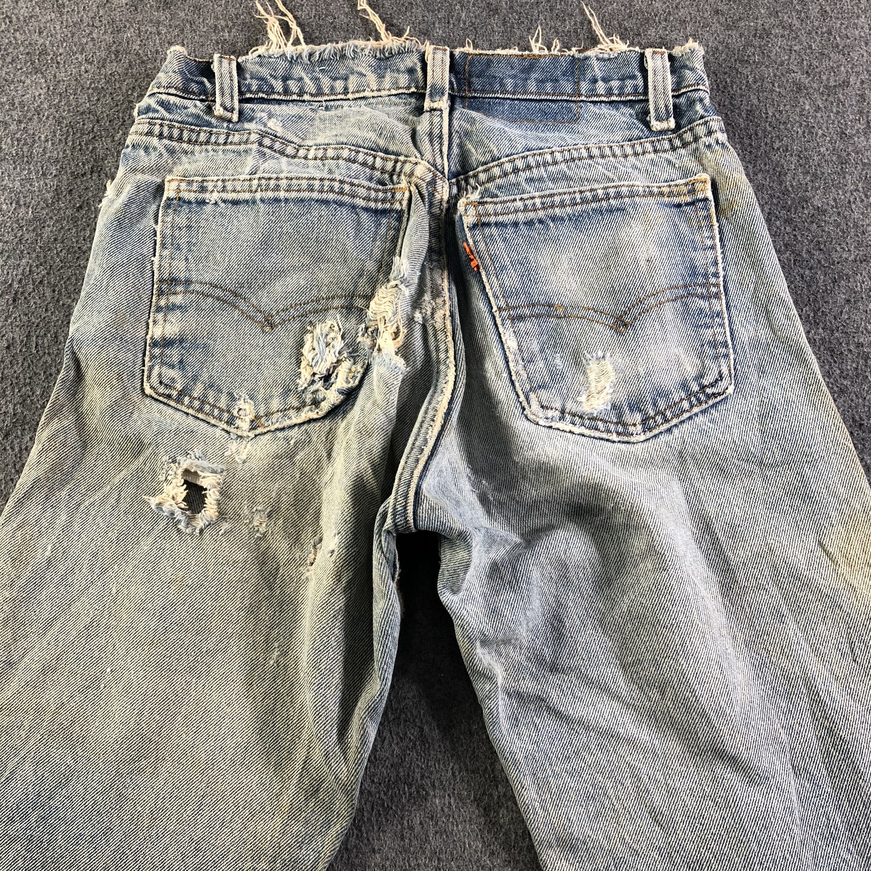 Levi's Vintage 90s Light Wash Levis Jeans-J4092 Size US 28 / EU 44 - 4 Thumbnail