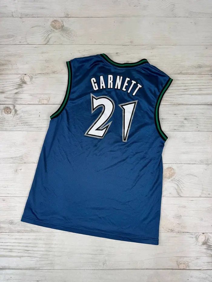 Reebok Reebok Minnesota Timberwolves Kevin Garnett NBA Jersey Size US M / EU 48-50 / 2 - 13 Thumbnail
