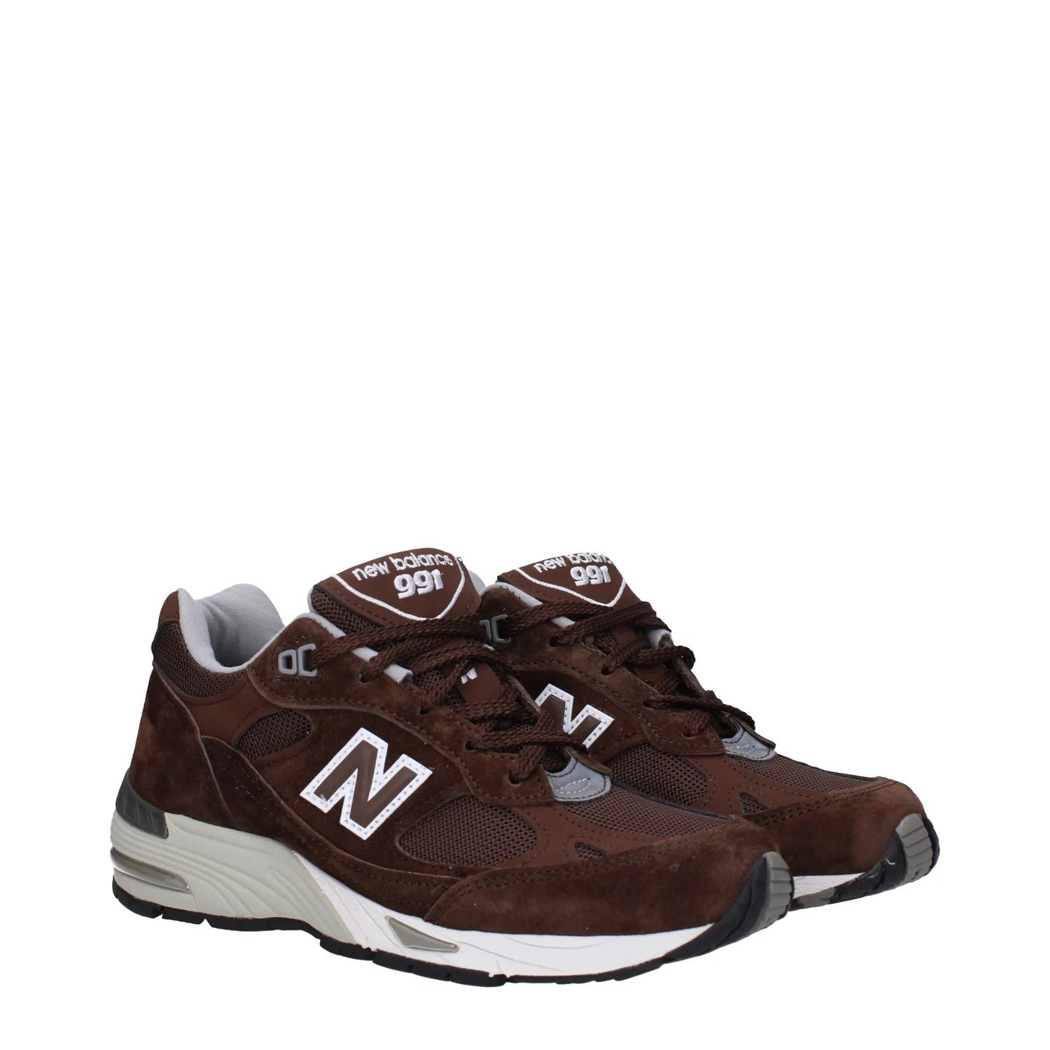 New Balance ob1o1e1124 Fabric Sneakers in Dark Brown Size US 5.5 / IT 35.5 - 2 Thumbnail