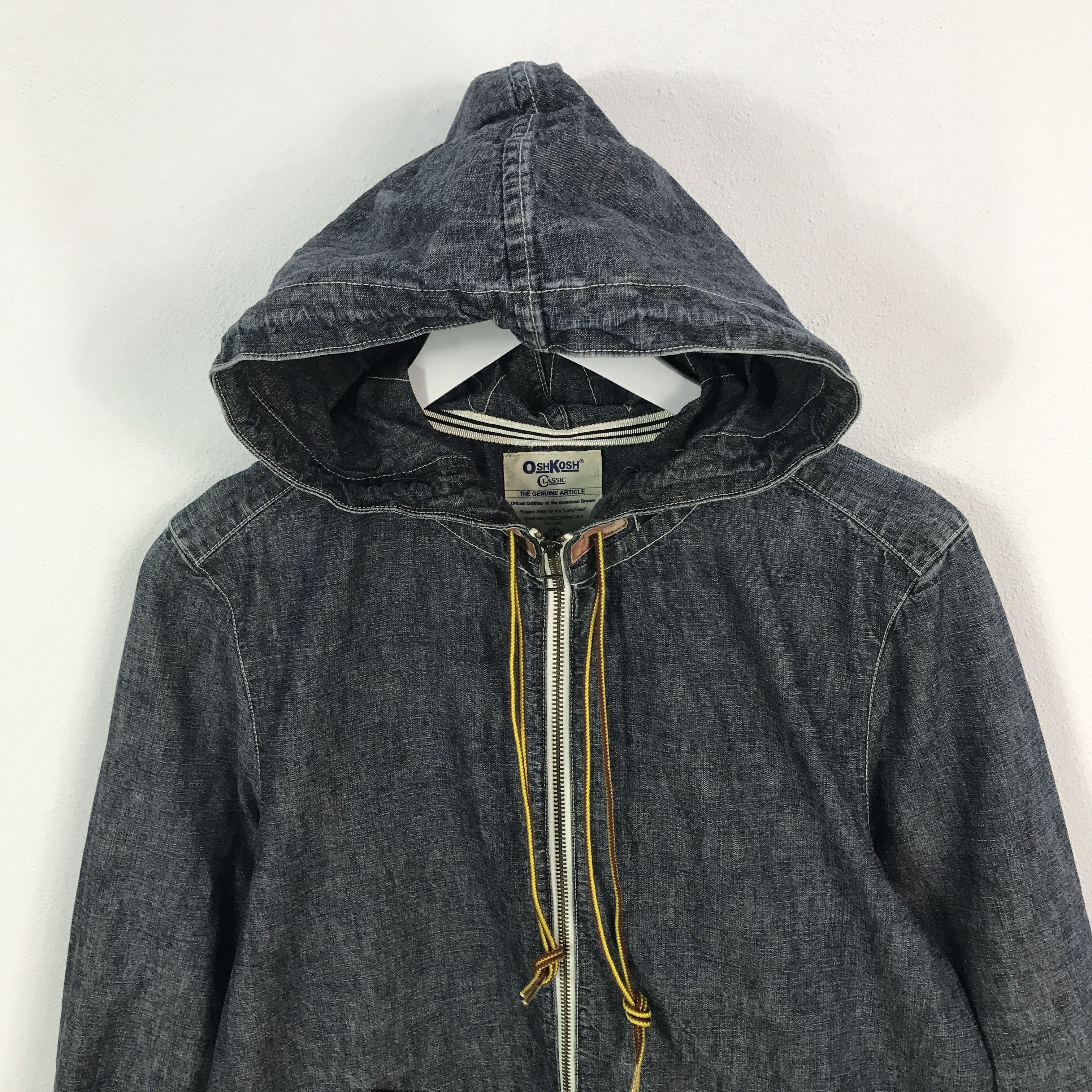 Oshkosh × Vintage Rare🔥Oshkosh classic zipper hoodie jacket Size US M / EU 48-50 / 2 - 2 Thumbnail