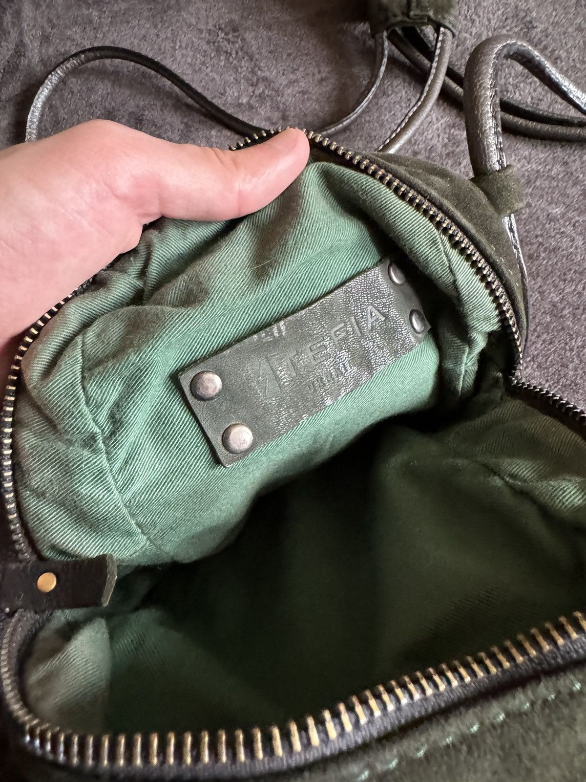 Japanese Brand Vintage massanger suede Japanese brand Avant Garde Size ONE SIZE - 4 Thumbnail