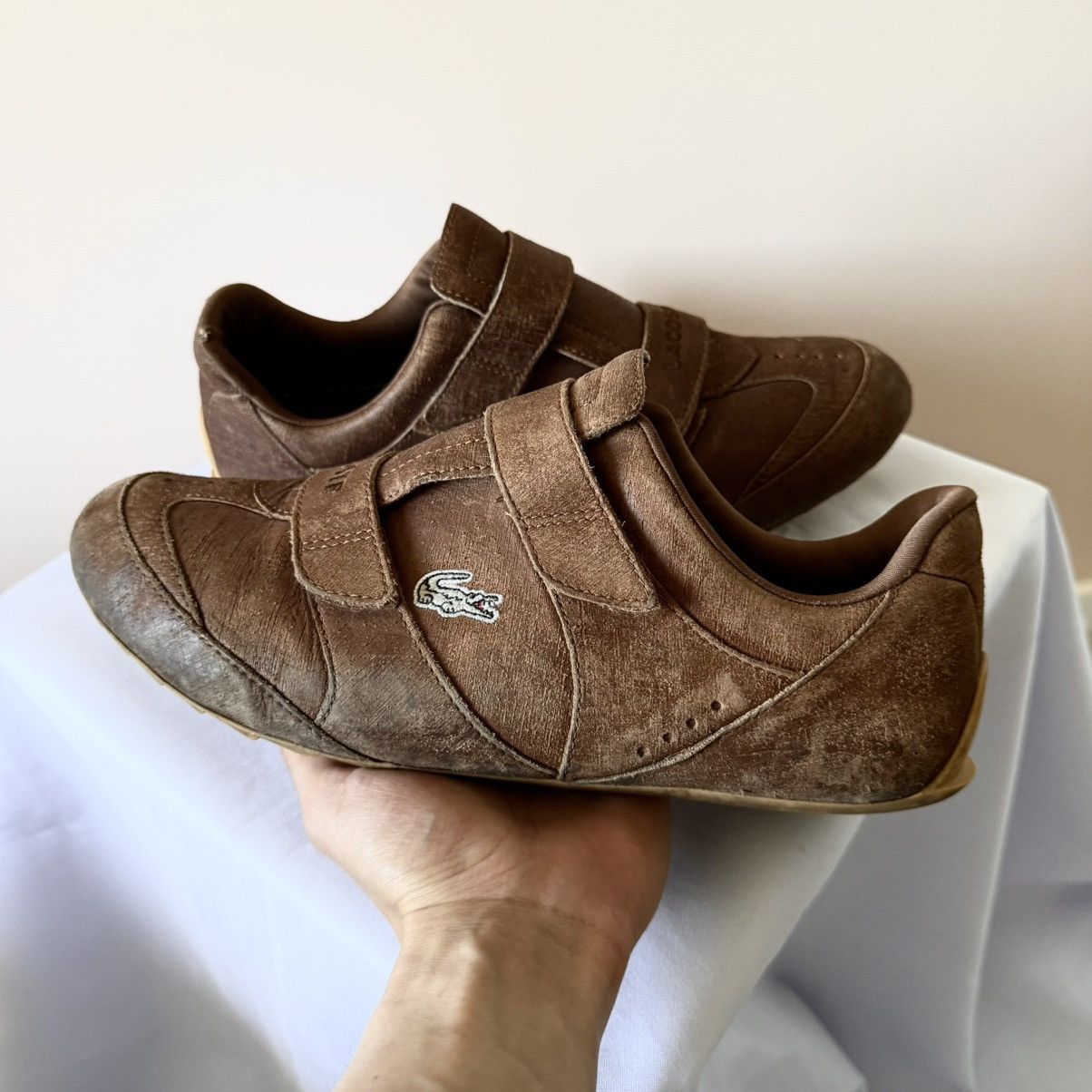 Lacoste RARE Lacoste 90s Sneakers Vintage Shoes Mostro Satori Vibe Size US 11 / EU 44 - 8 Thumbnail