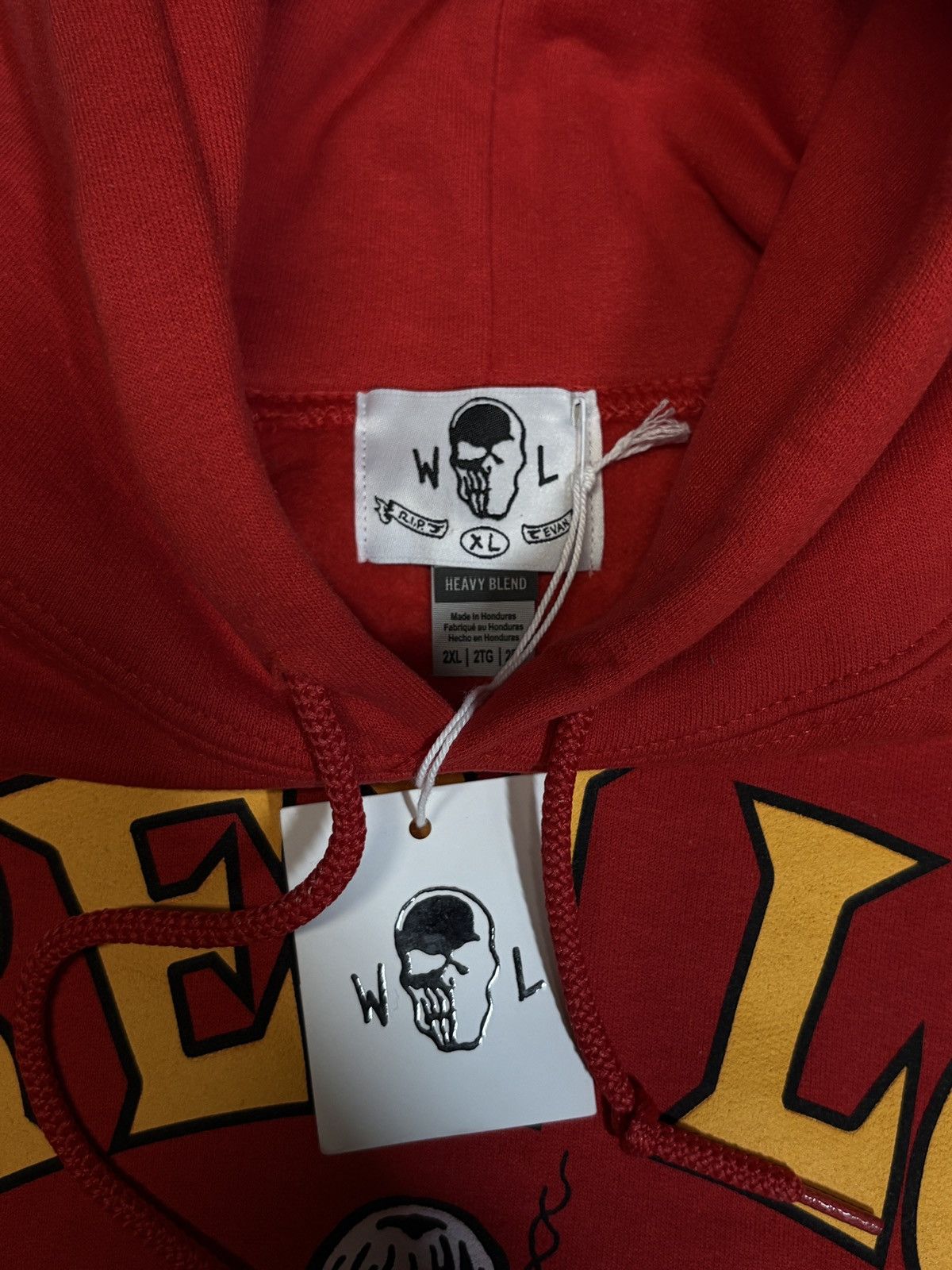 Warren Lotas 2024 Warren Lotas “Mirror Muscle Mafia” Red Hoodie Size XL Size US XL / EU 56 / 4 - 3 Thumbnail