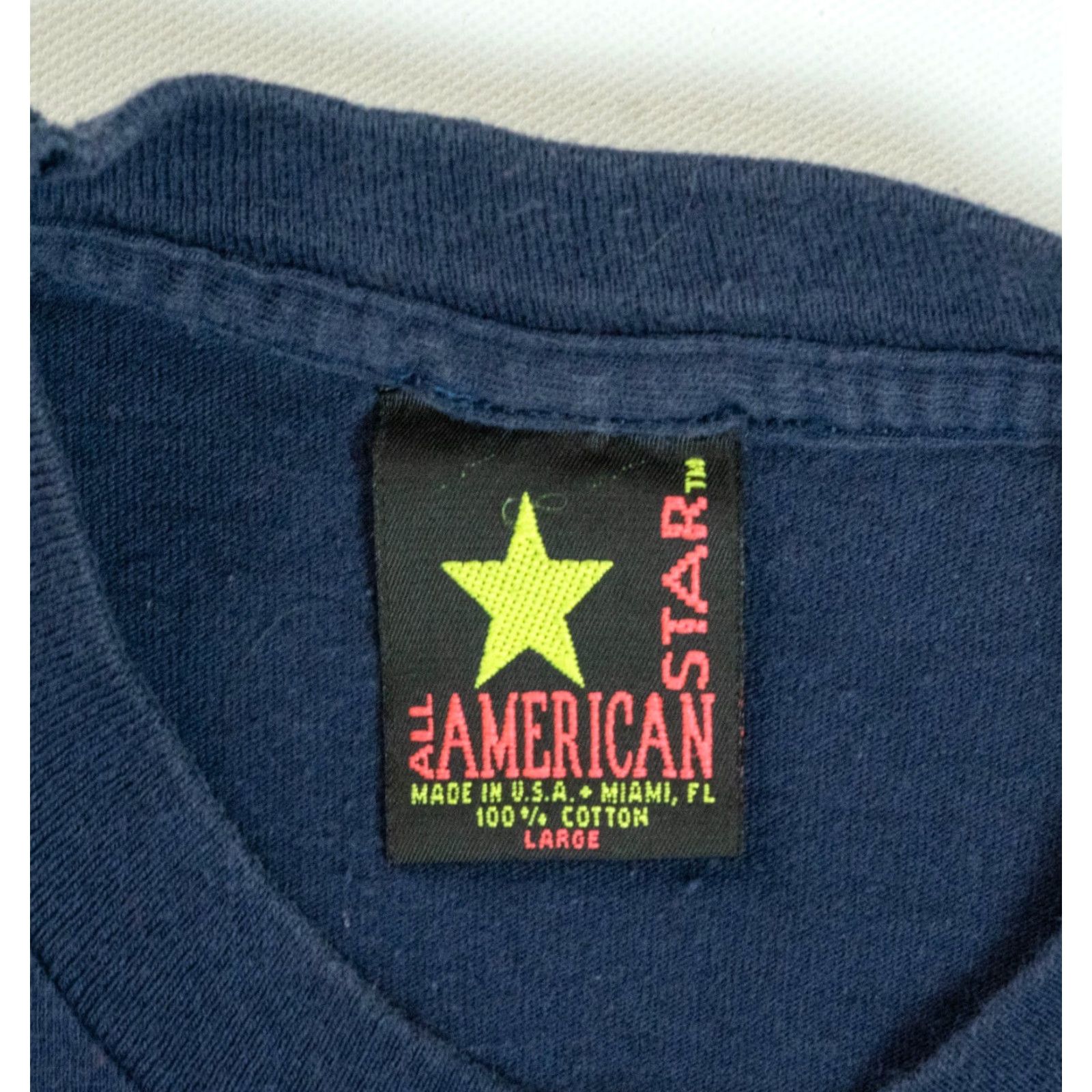 Vintage VINTAGE All American Star T-Shirt Men Size US L / EU 52-54 / 3 - 3 Thumbnail