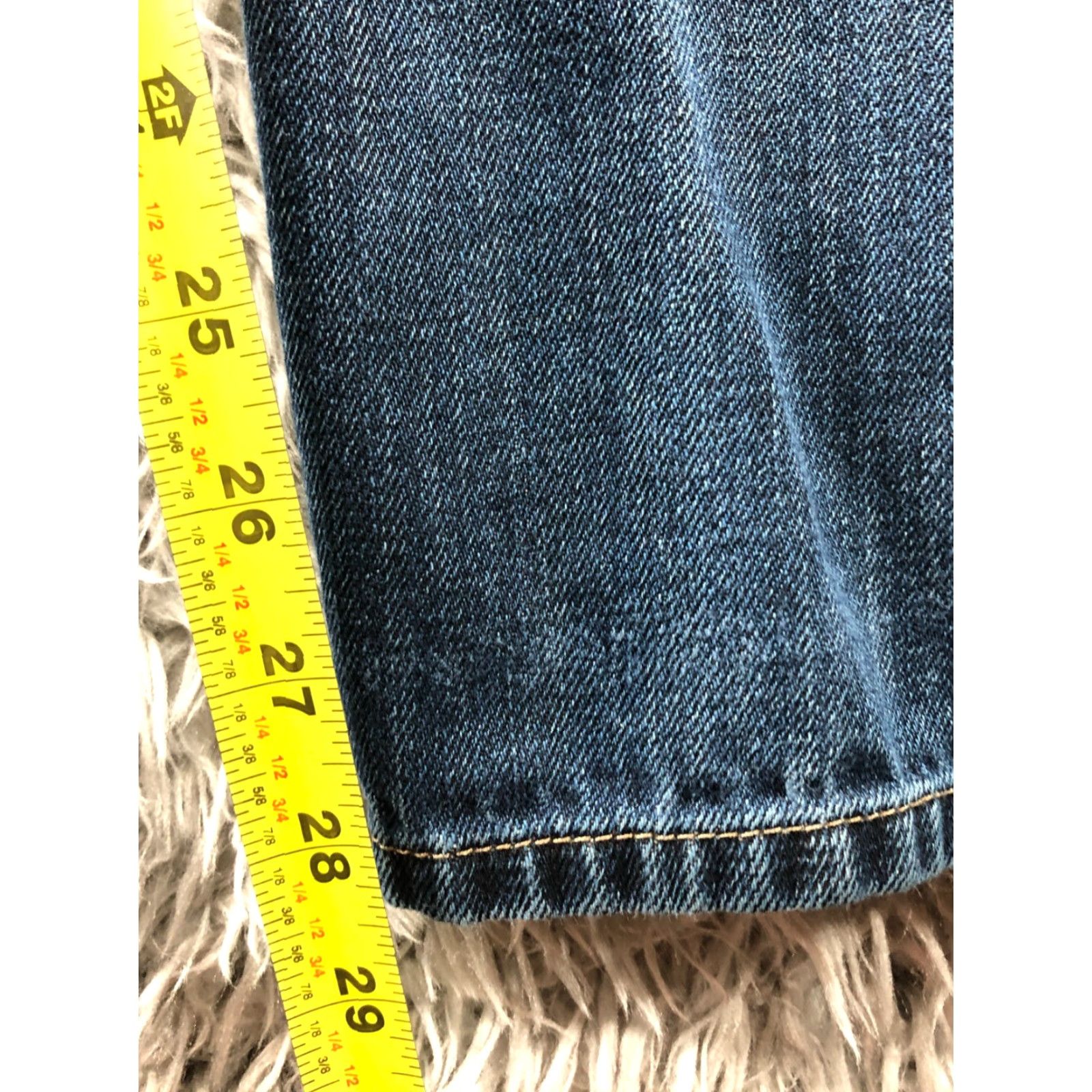 Express Express Rocco Slim Fit Skinny Jeans 32x32 Mens Medium Wash Blue Size US 32 / EU 48 - 3 Thumbnail