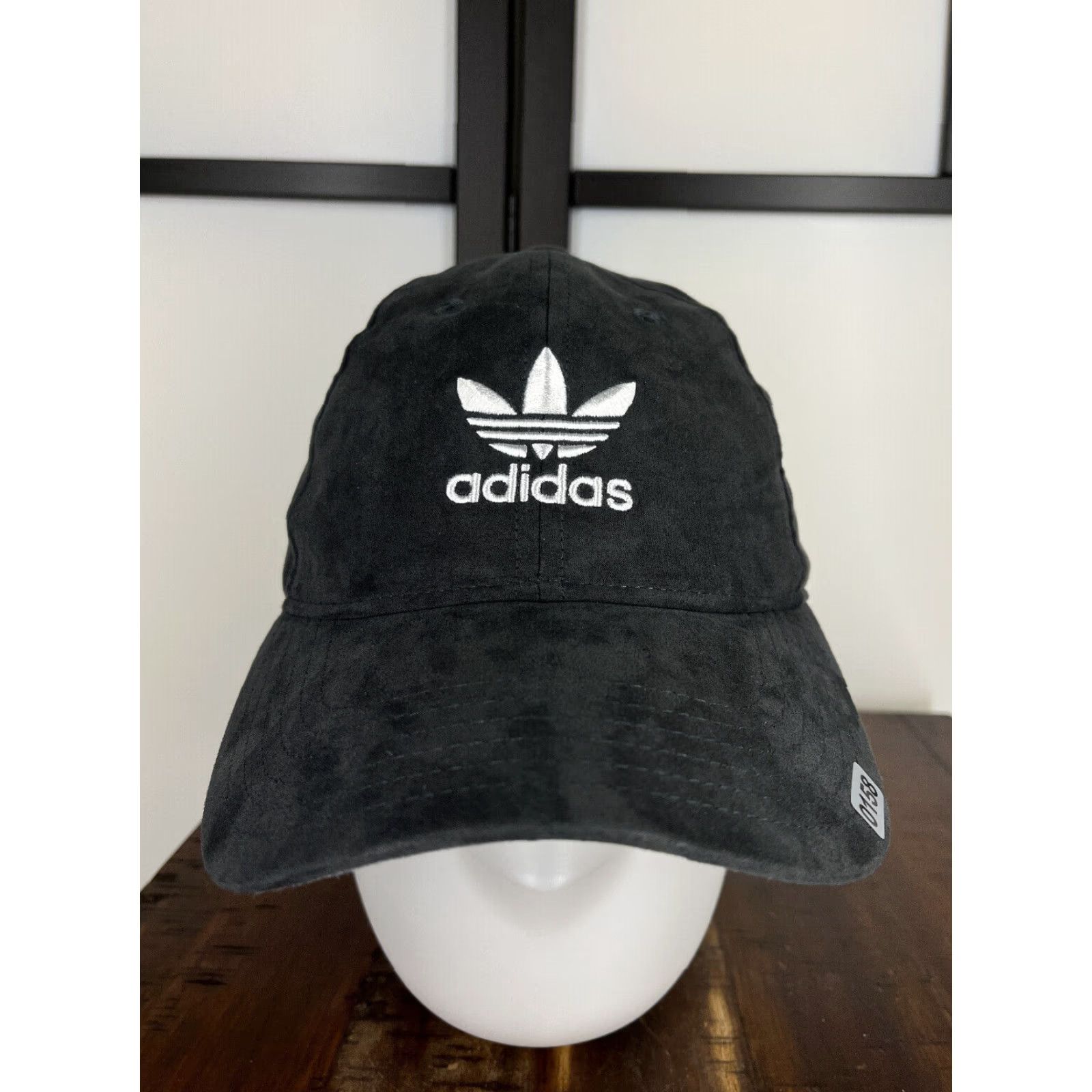 Adidas adidas Hat Cap Strap Back Womens One Size Gray Polyester Cotton Blend 3 Stripes Baseball Cap - Women - One Size - Gray - Cotton Polyester - 3 Stripes Size ONE SIZE - 2 Thumbnail