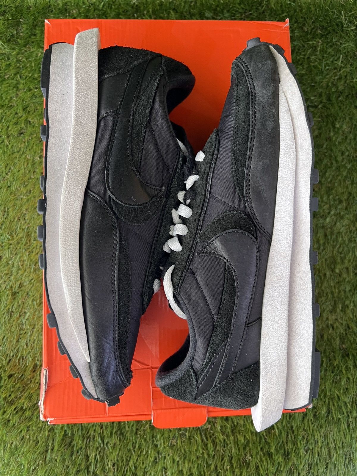 If Six Was Nine × Nike × Sacai Nike Sacai Black Nylon Size US 10.5 / EU 43-44 - 4 Thumbnail