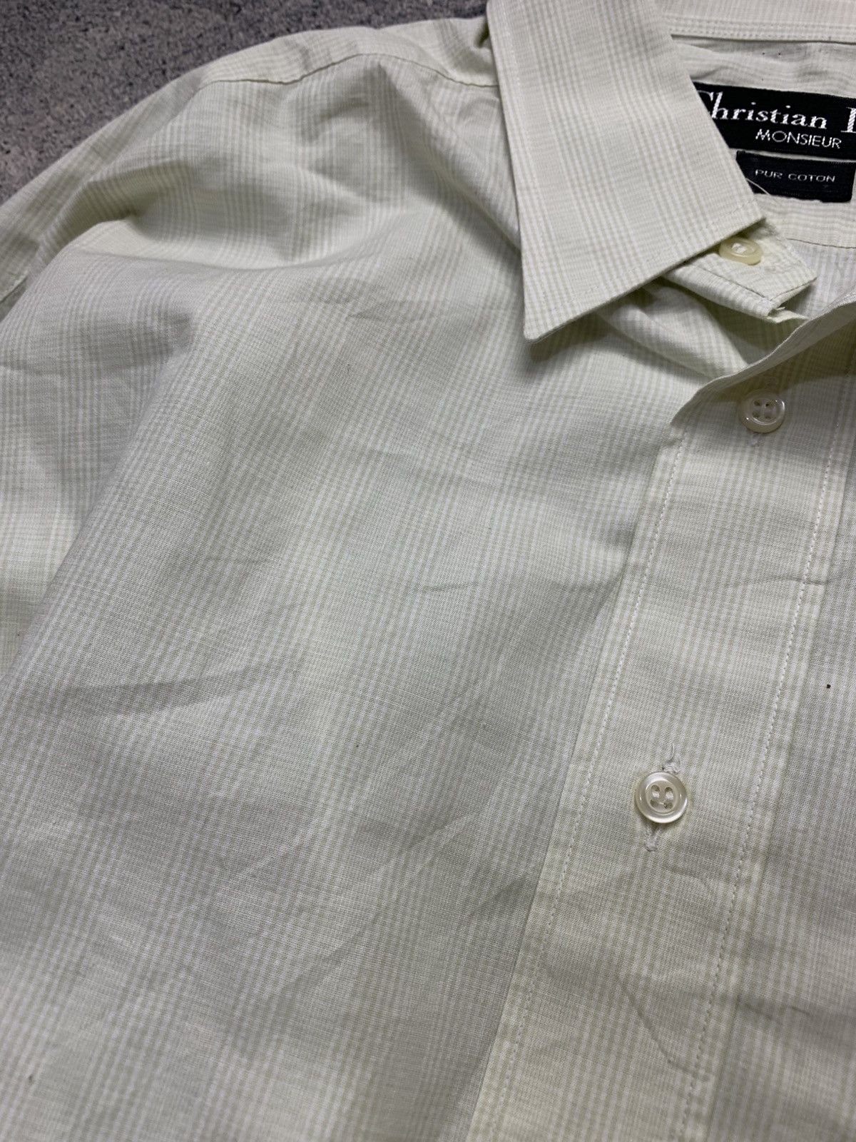 Christian Dior Monsieur 🐍 SOLD Christian Dior Monsieur - Vintage Button Ups Shirt Size US XL / EU 56 / 4 - 6 Thumbnail