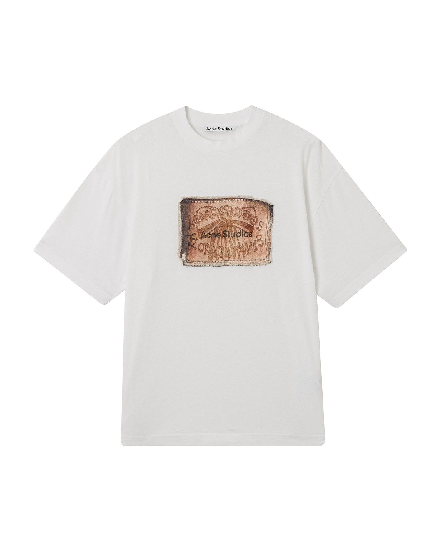Acne Studios Acne Studios Patch Printed T-Shirt Size US XXL / EU 58 / 5 - 1 Thumbnail