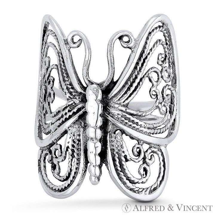 Other Butterfly Spirit Charm Rebirth & Resurrection Totem Ring Size ONE SIZE - 1 Preview