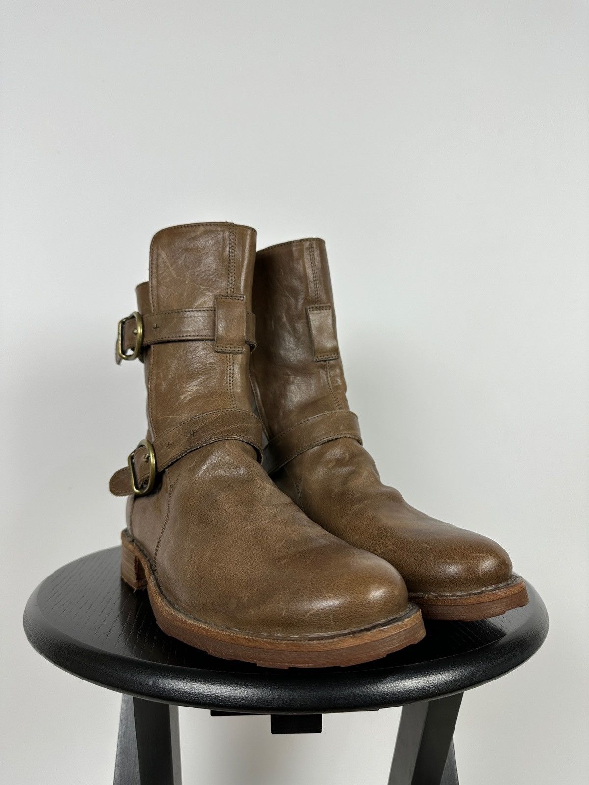 Fiorentini + Baker Fiorentini + Baker Eternity 2 Buckle Moto Ankle Boots Size US 7 / IT 37 - 10 Thumbnail