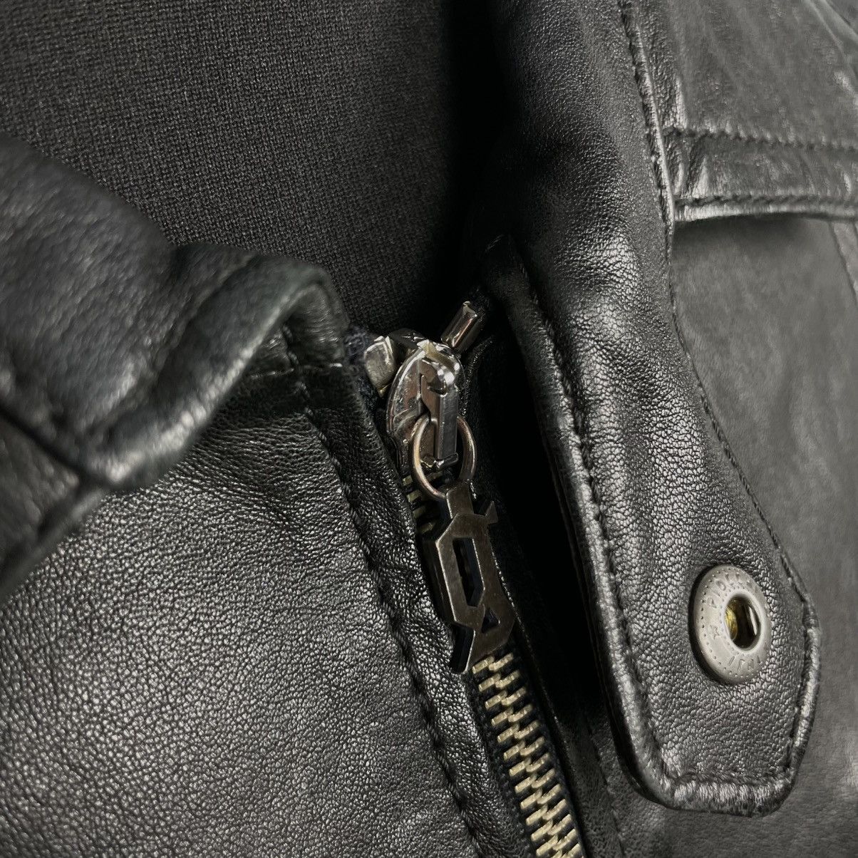 John Galliano John Galliano Women’s Leather Jacket Avantgarde y2k Size M / US 6-8 / IT 42-44 - 15 Thumbnail
