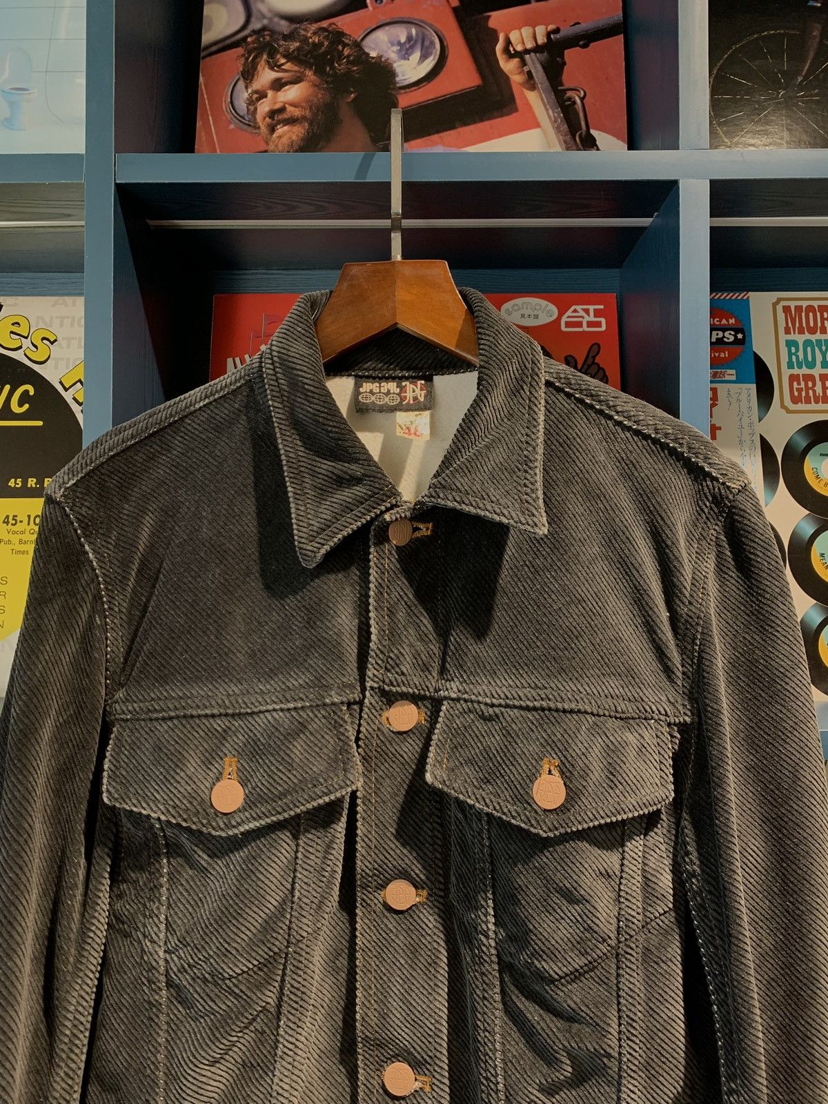 Jean Paul Gaultier Jean Paul Gaultier AW2002 Ultra-Long Sleeve Corduroy Trucker Size US M / EU 48-50 / 2 - 5 Thumbnail