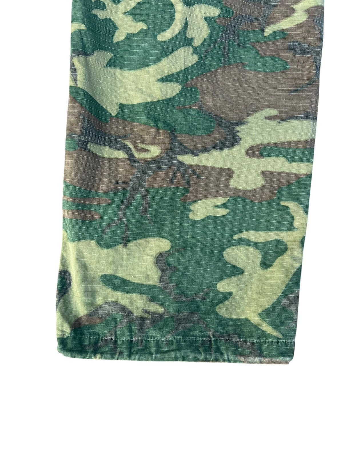 Vintage Vintage 1969 Vietnam War ERDL Camo Ripstop Poplin Trouser Size US 30 / EU 46 - 19 Thumbnail