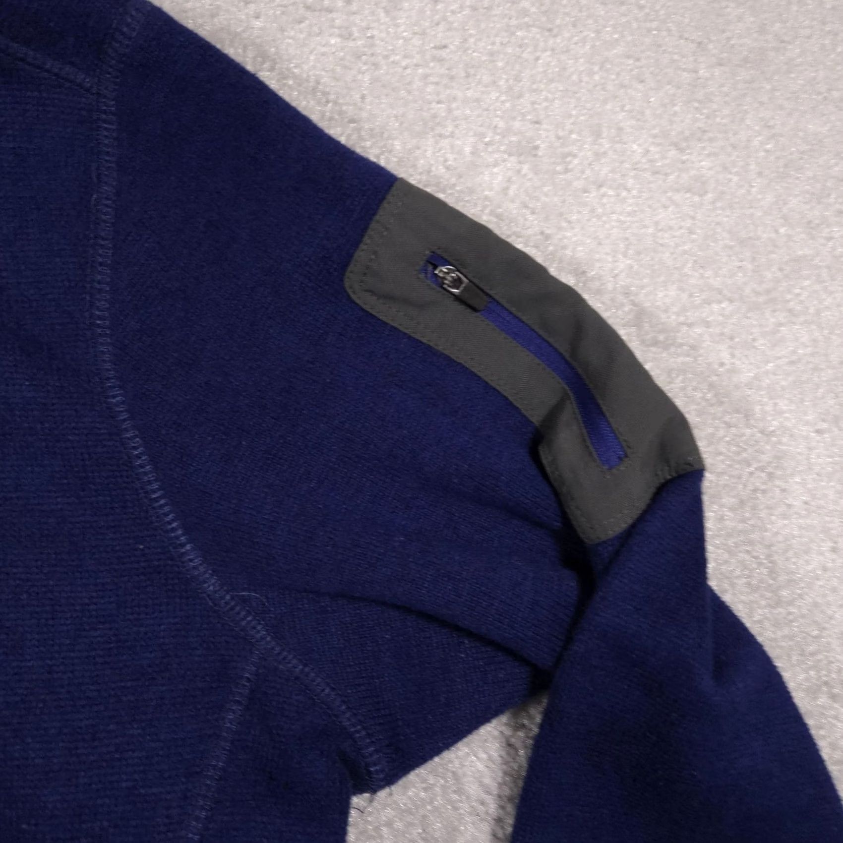 Eddie Bauer Eddie Bauer Pullover Mens Large Blue Fleece Half Zip Outdoor Pocket Polyester Shirt Size US L / EU 52-54 / 3 - 4 Thumbnail