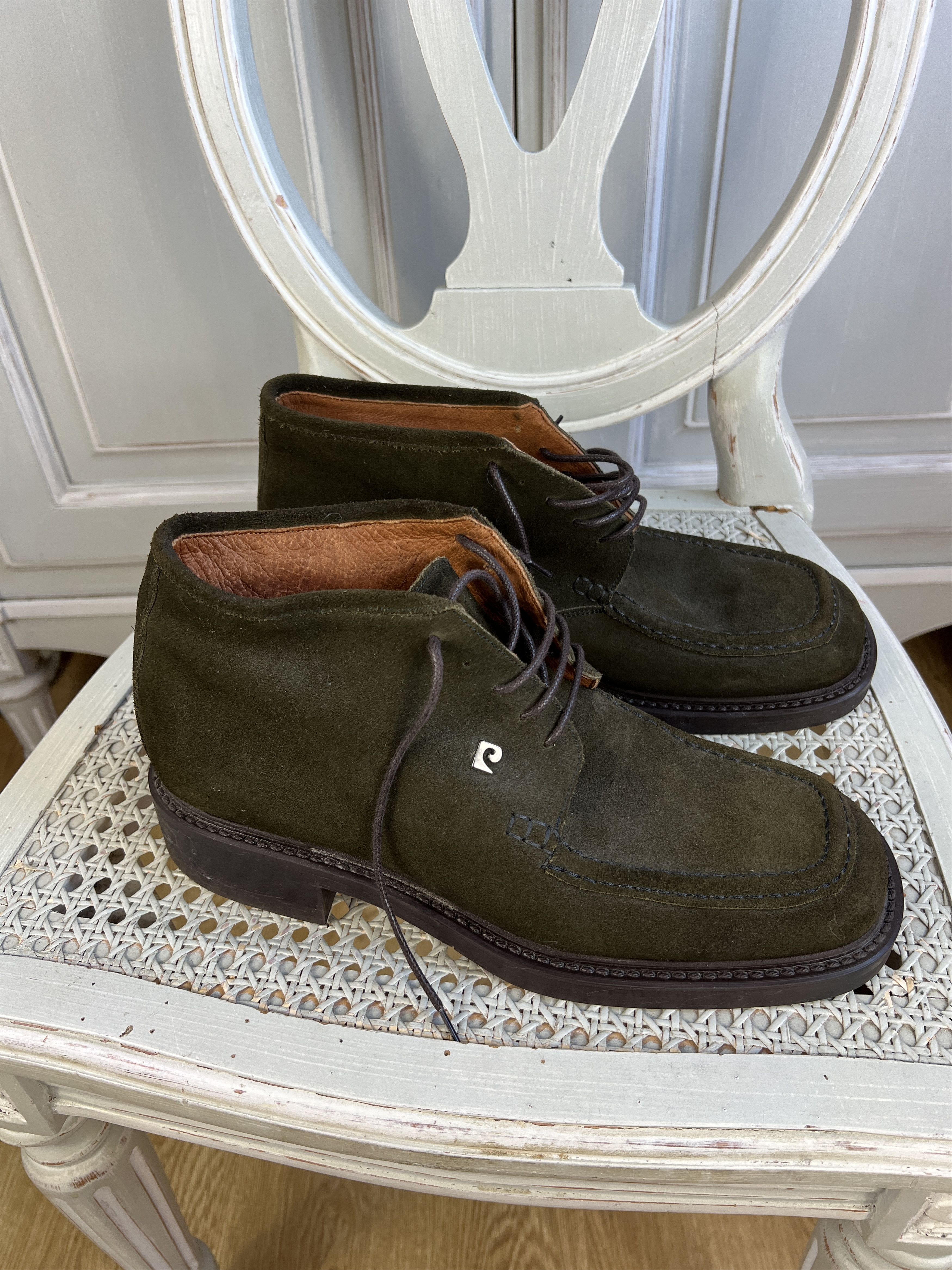 Pierre Cardin PIERRE CARDIN MASSIVE SUEDE BOOTS PRADA STYLE Size US 9.5 / EU 42-43 - 1 Thumbnail