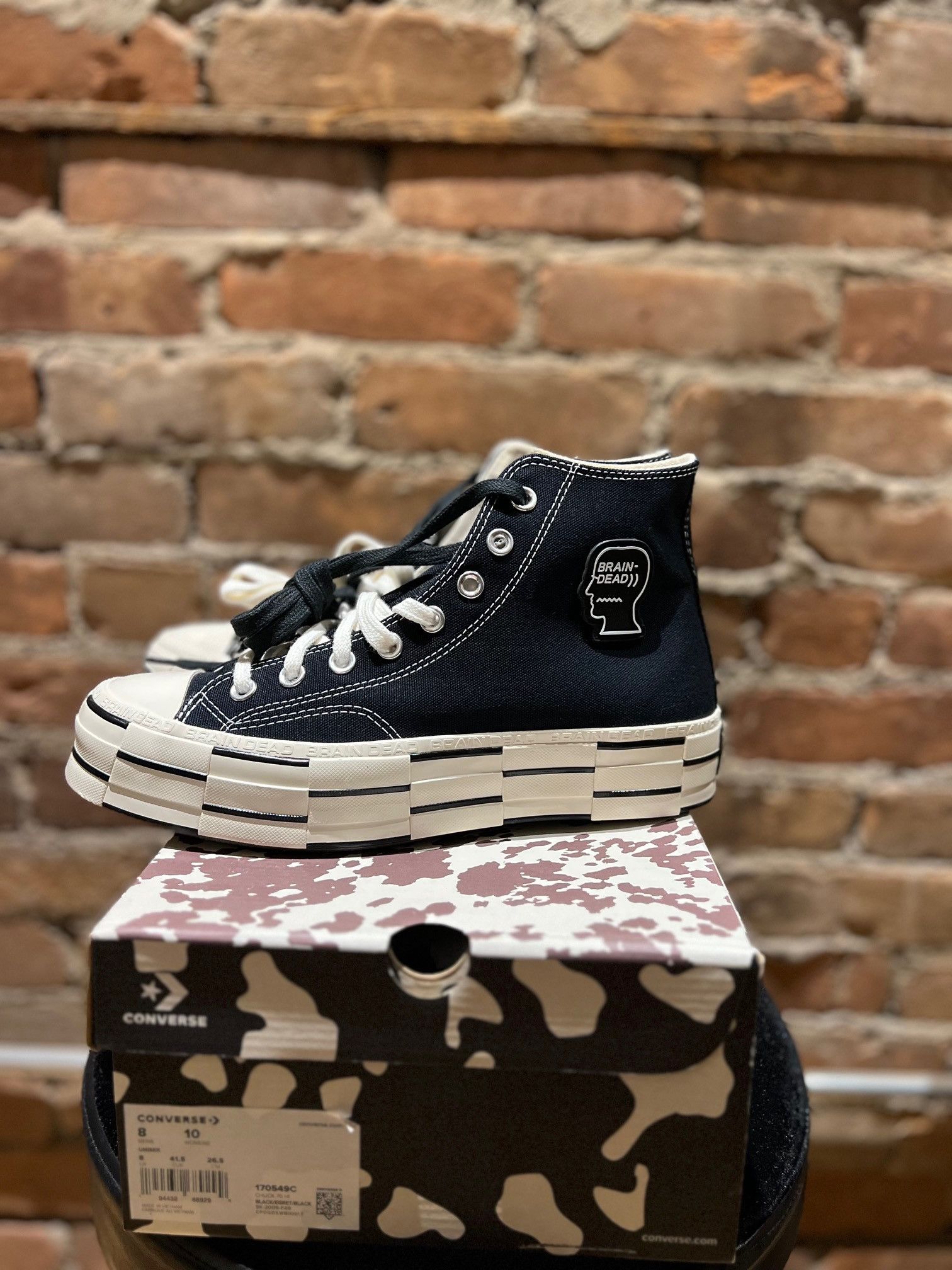 Brain Dead × Converse Brain Dead x Converse Chuck 70 "Overdyed Patchwork" Size US 8 / EU 41 - 2 Thumbnail