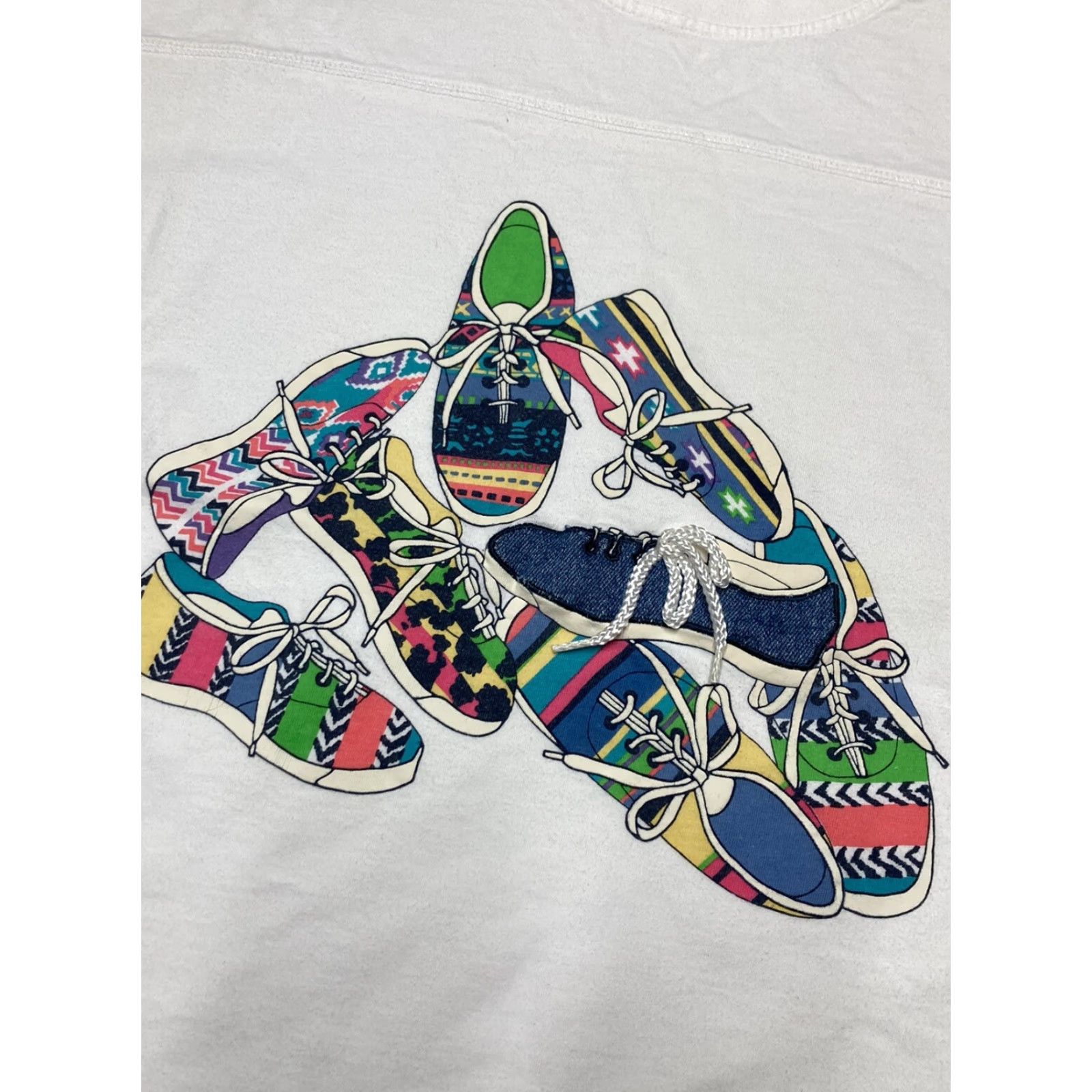 Vintage VINTAGE 90s graphic t shirt tennis shoes running denim steffano intl adult XL Size US XL / EU 56 / 4 - 4 Thumbnail