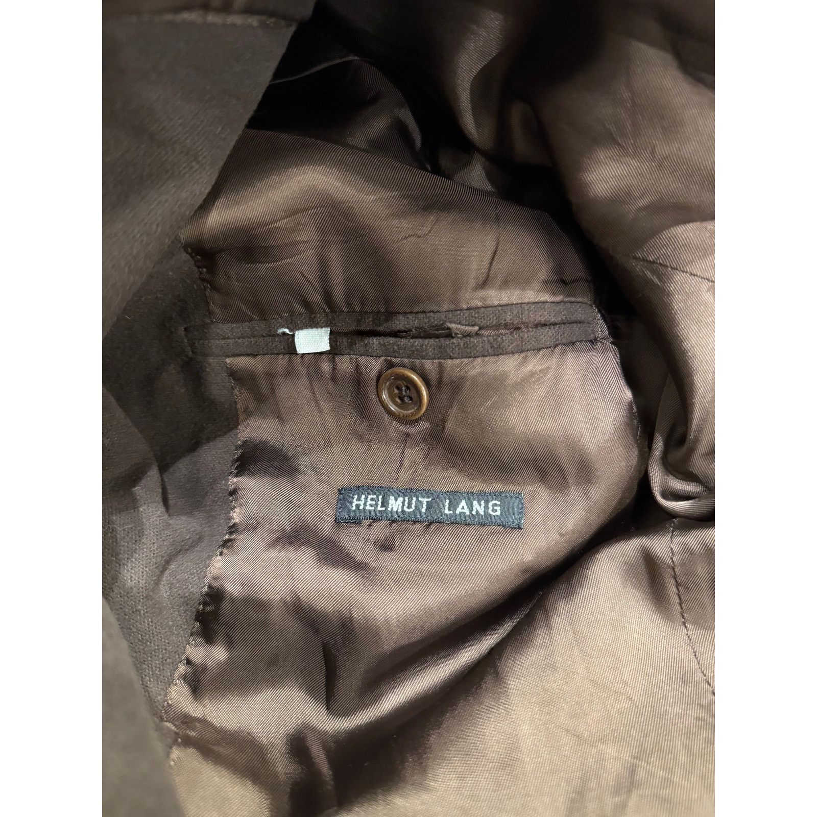 Helmut Lang 2000s Helmut Lang moleskin coat Size US M / EU 48-50 / 2 - 3 Thumbnail