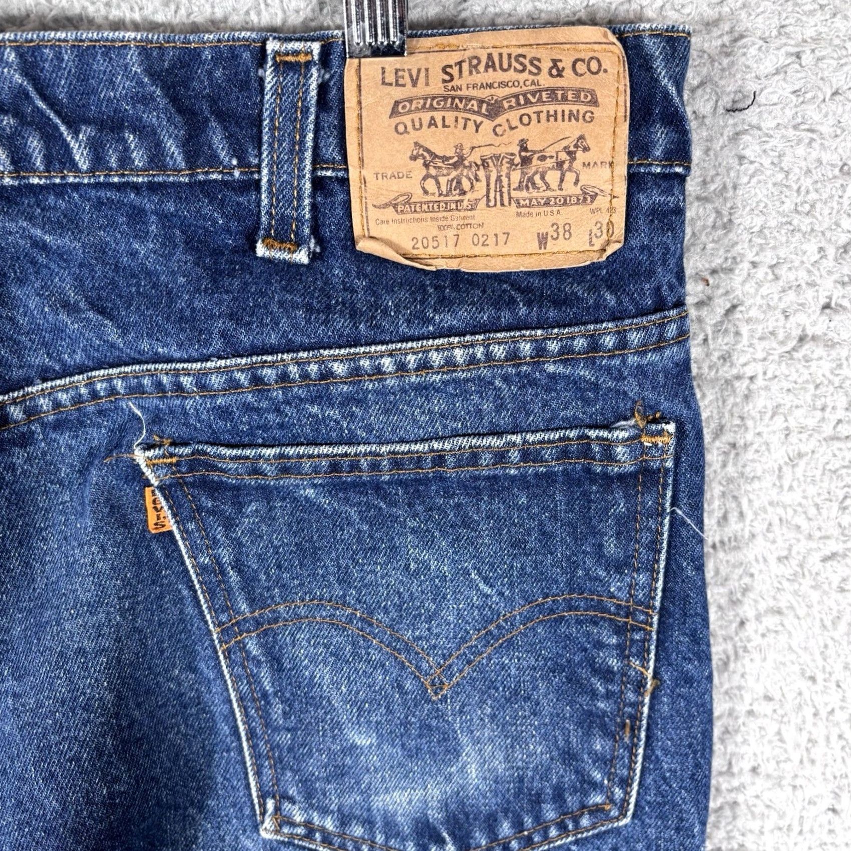 Levi's VINTAGE Levi's 517 Jeans 36x30 Bootcut 1980s 80s Made USA Size US 36 / EU 52 - 4 Thumbnail