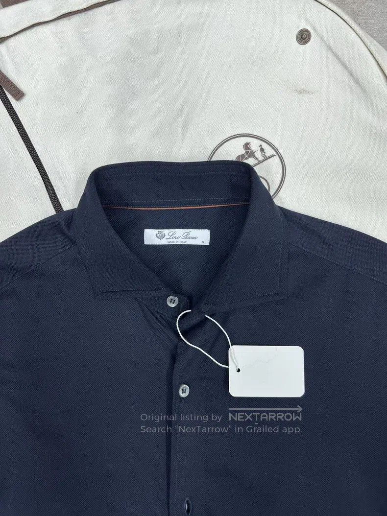Loro Piana Loro Piana Sea Island cotton shirt Size US S / EU 44-46 / 1 - 2 Thumbnail