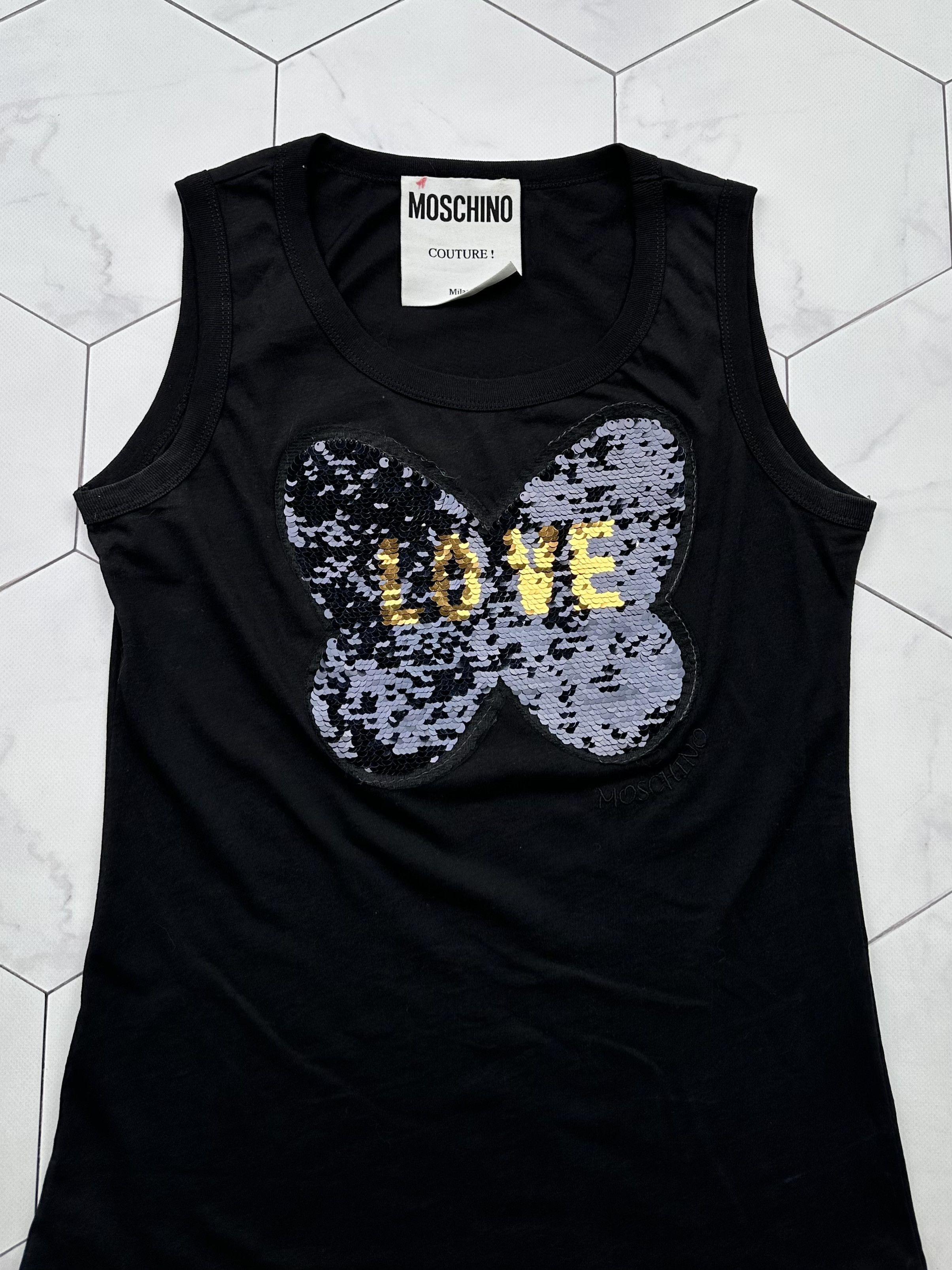 Moschino Moschino Tank Top (B109) Size M / US 6-8 / IT 42-44 - 2 Thumbnail