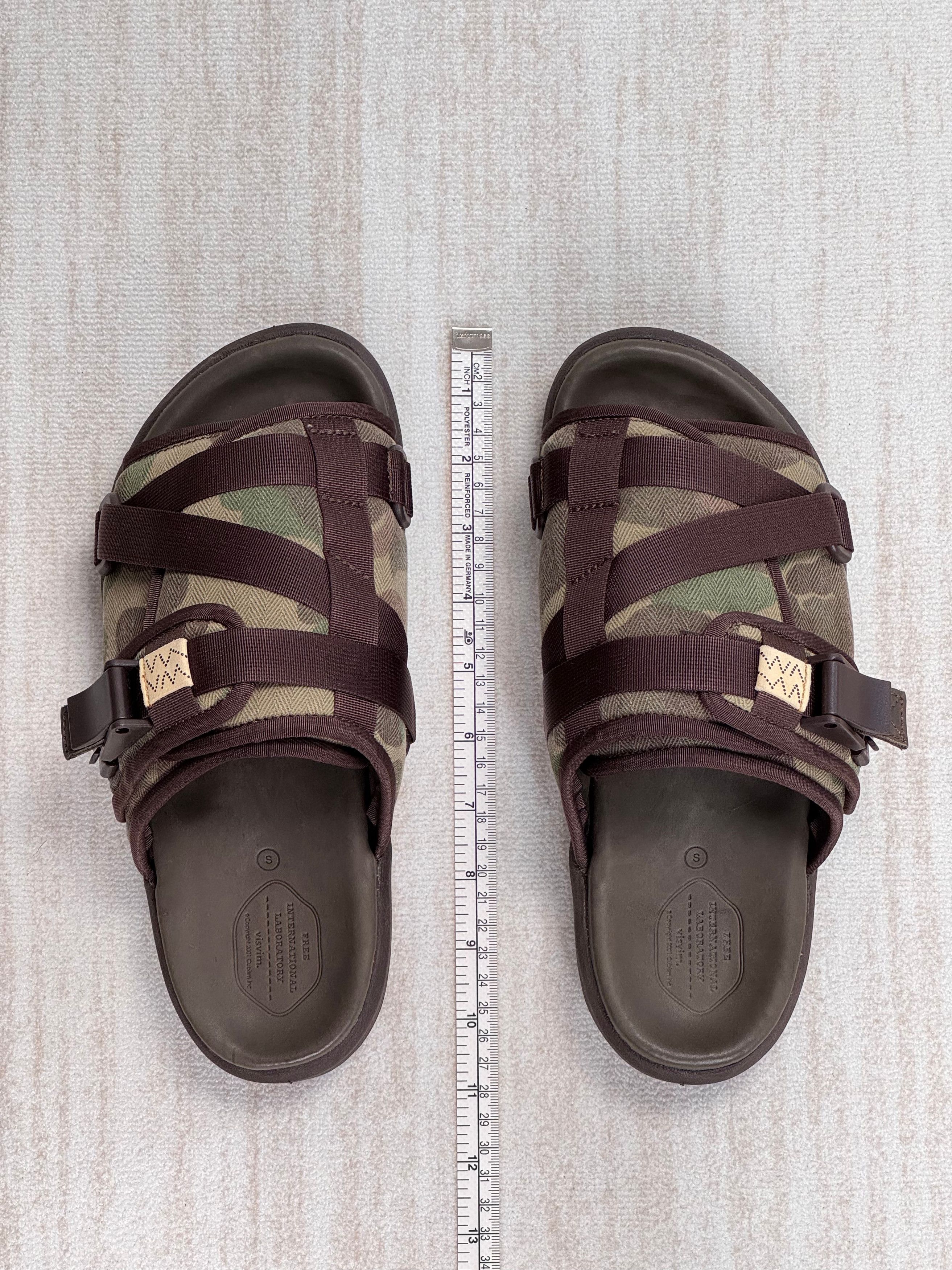 Visvim UNWORN* Visvim CHRISTO Sandals in Camo Size S Size US 7.5 / EU 40-41 - 6 Thumbnail