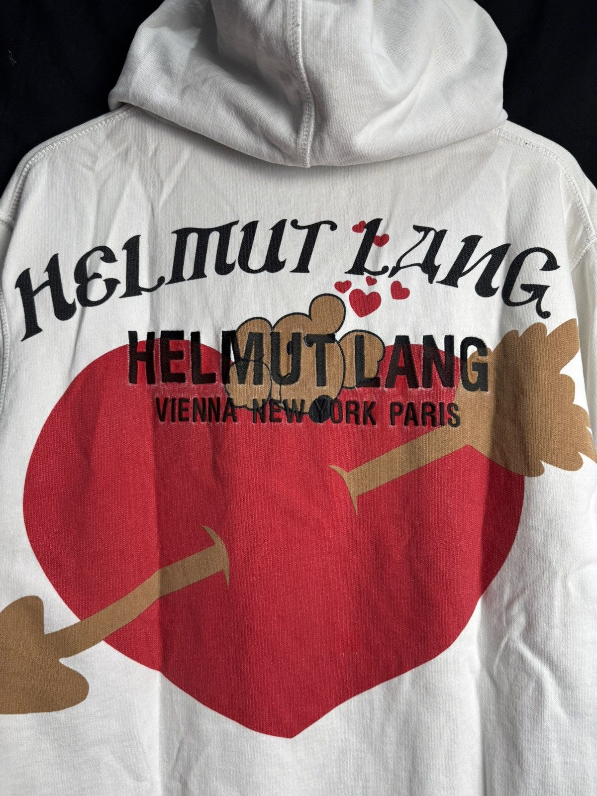 Helmut Lang Helmut Lang heart logo hoodie Size US XL / EU 56 / 4 - 5 Thumbnail
