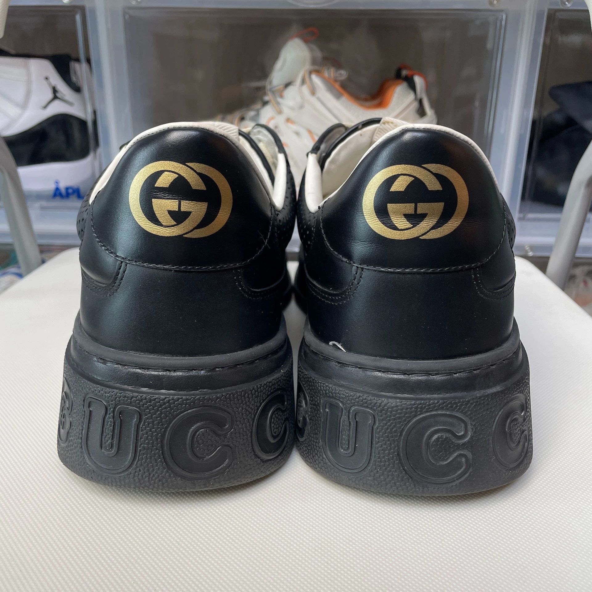 Gucci GUCCI Chunky Black Sneaker 46.5 OG Box Size US 13 / EU 46 - 3 Thumbnail