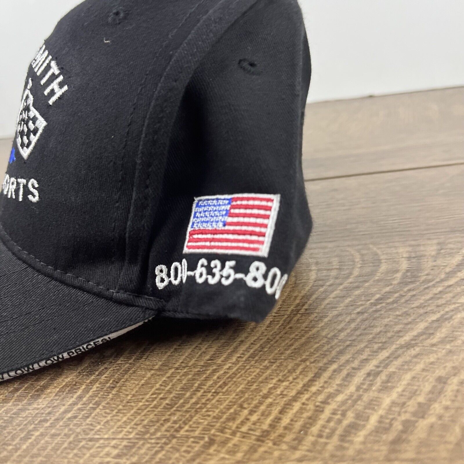 Other Dave Smith Motorsports Hat Dave Smith Black Hat Adjustable B Size ONE SIZE - 8 Thumbnail