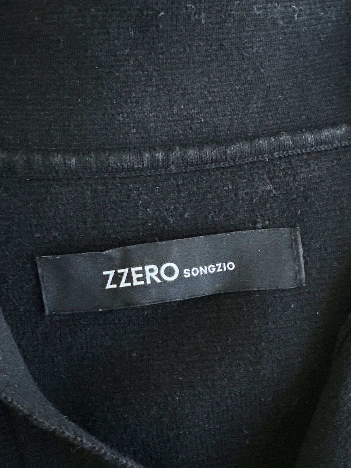 SONGZIO Songzio ZZERO Open-collar Knitwear Size US XS / EU 42 / 0 - 6 Thumbnail
