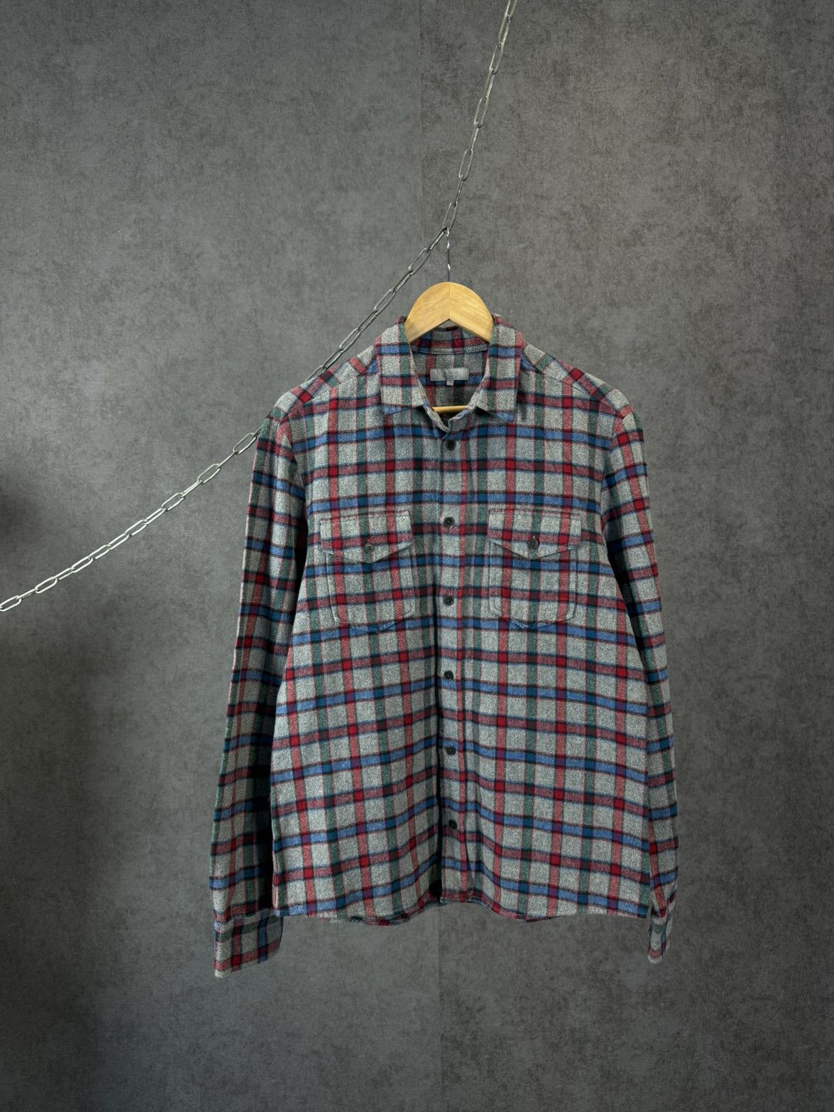 Cos COS designer flannel shirt Size US M / EU 48-50 / 2 - 1 Thumbnail